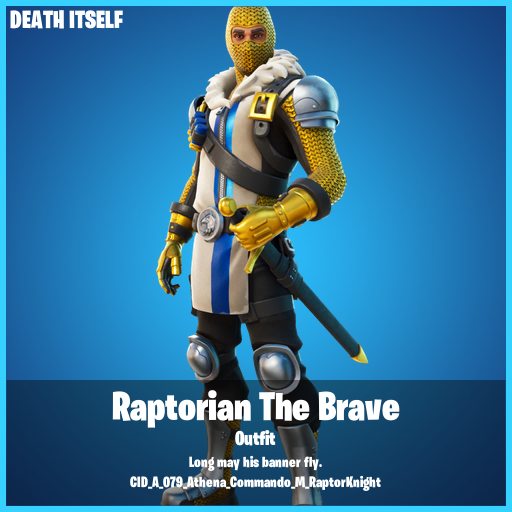 520x520 Raptorian The Brave Fortnite wallpaper, Phone