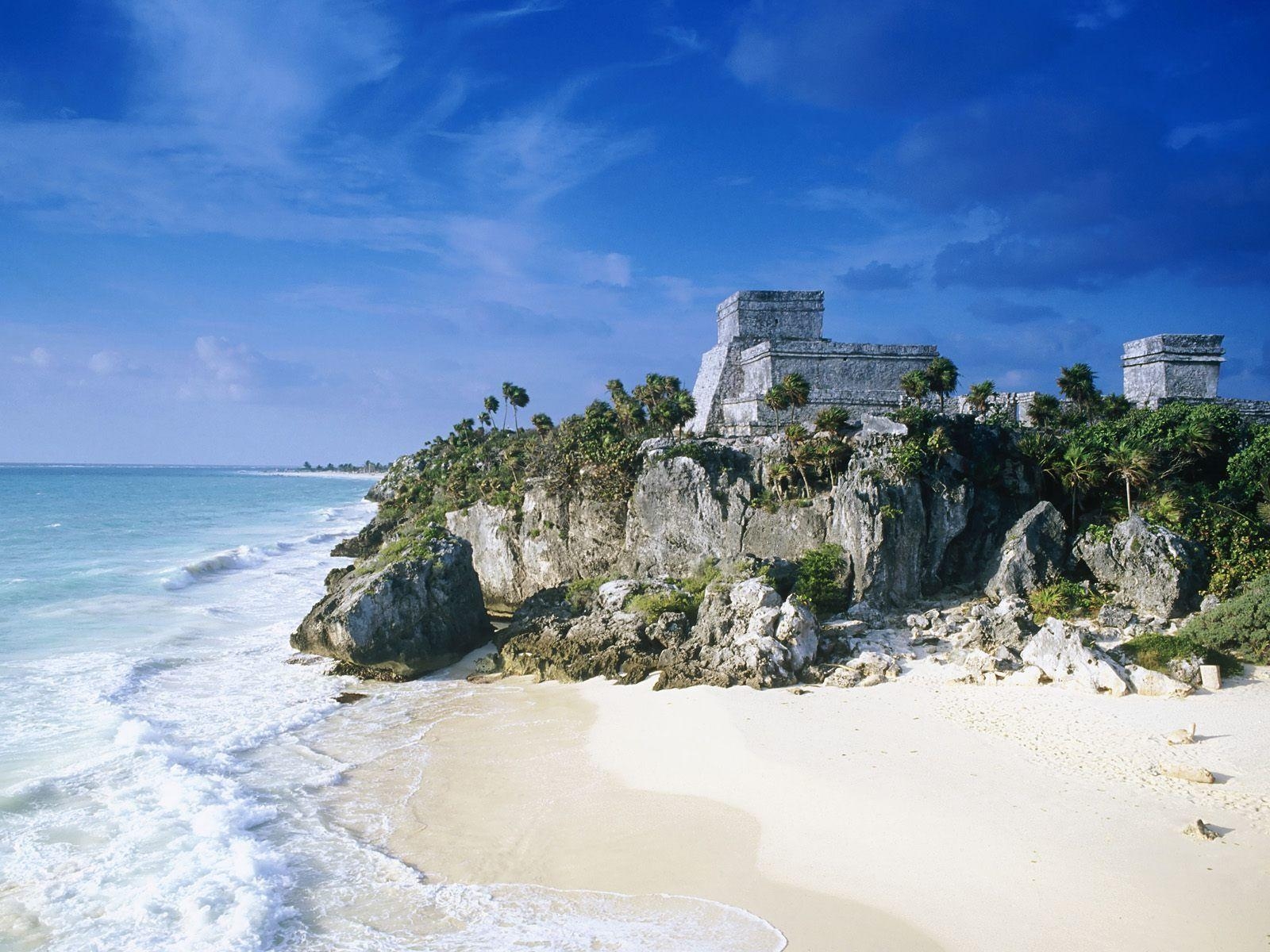 1600x1200 Mayan Ruins Tulum Mexico Wallpaper, Desktop