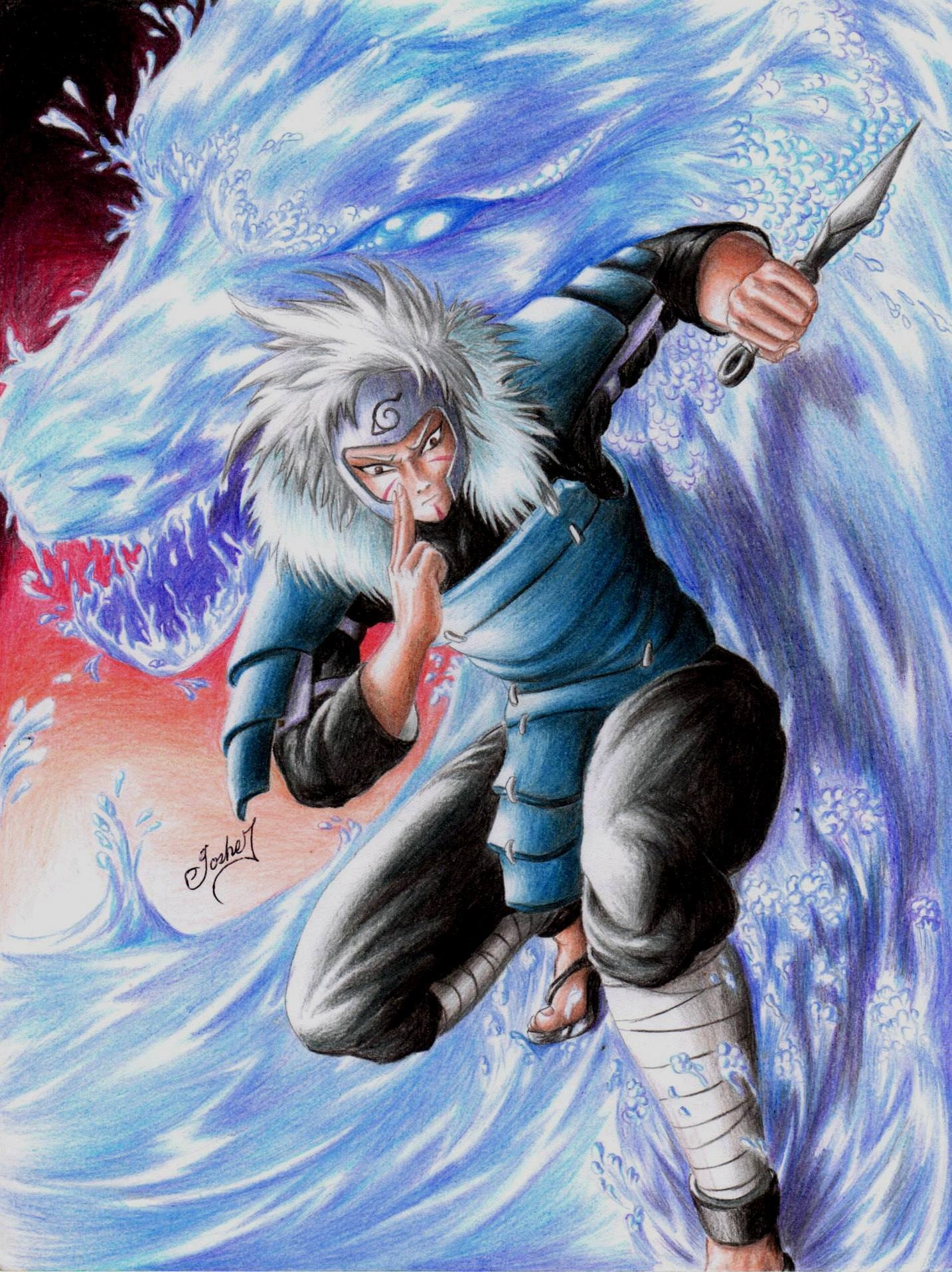 1440x1920 image about tobirama senju. Clown from it, A, Phone