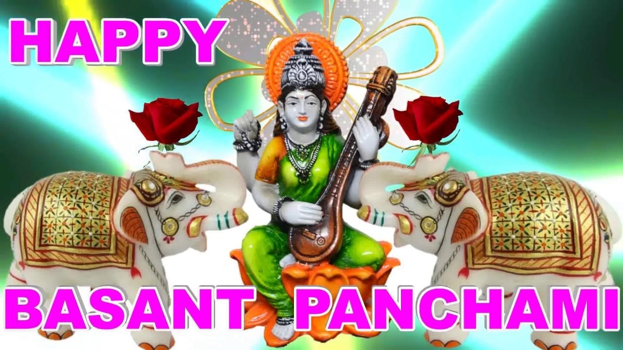 1280x720 Happy Basant Panchami Wishes, saraswati Puja Festival, vasant, Desktop