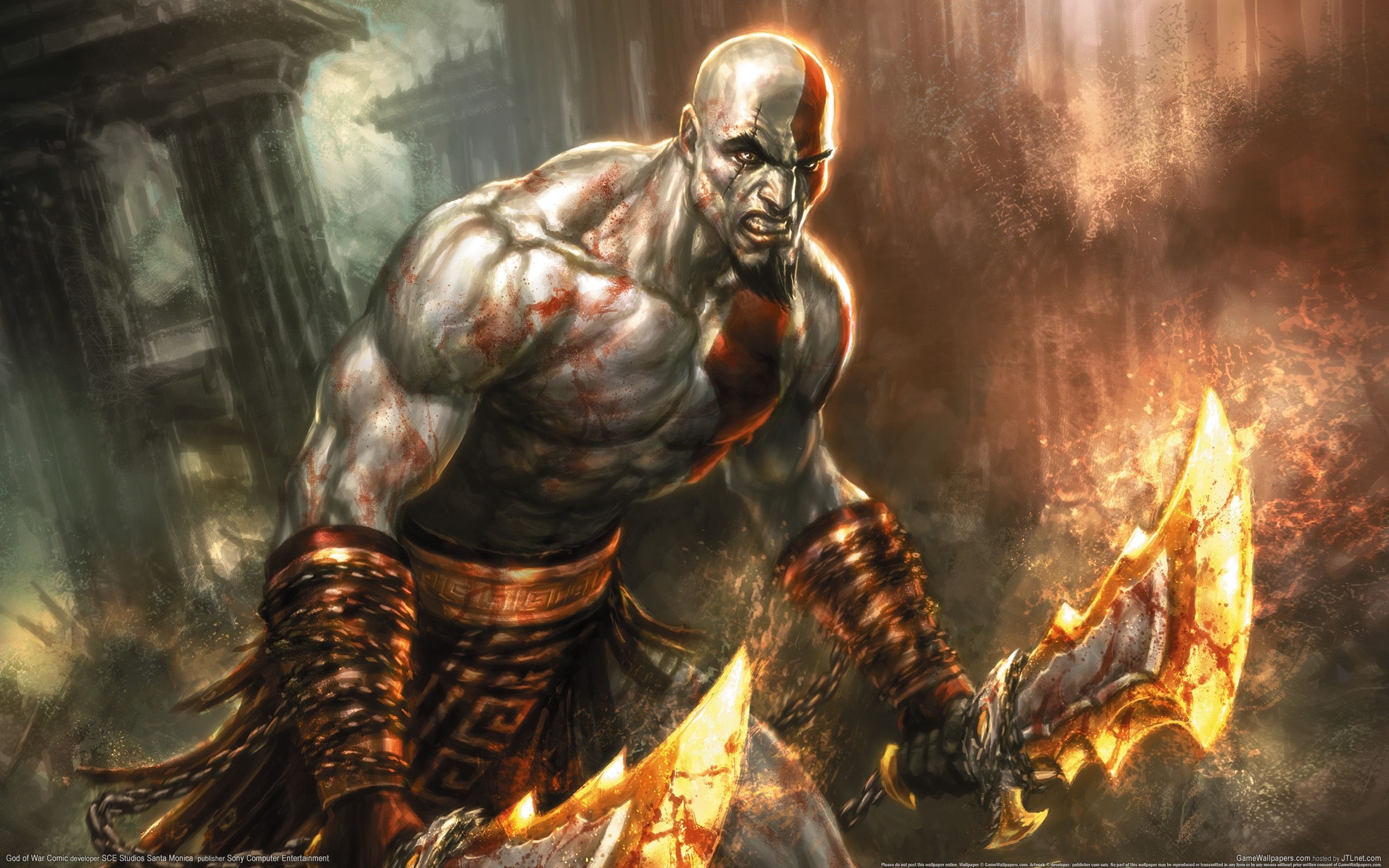 2560x1600 God of War God of War 3 God of War, Desktop