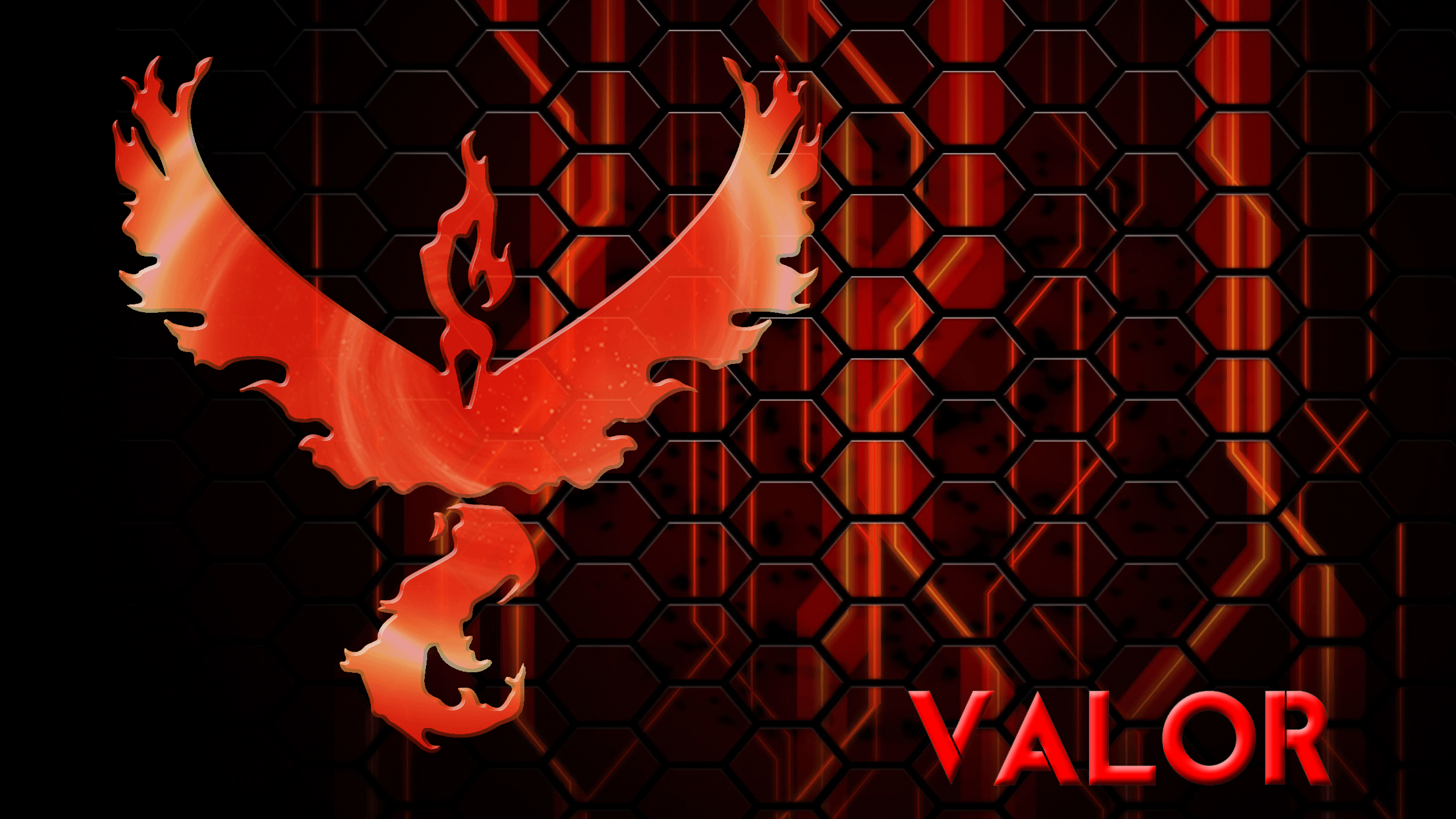 2560x1440 Made my own (terribad) Team Valor wallpaper (in 1440p), Desktop