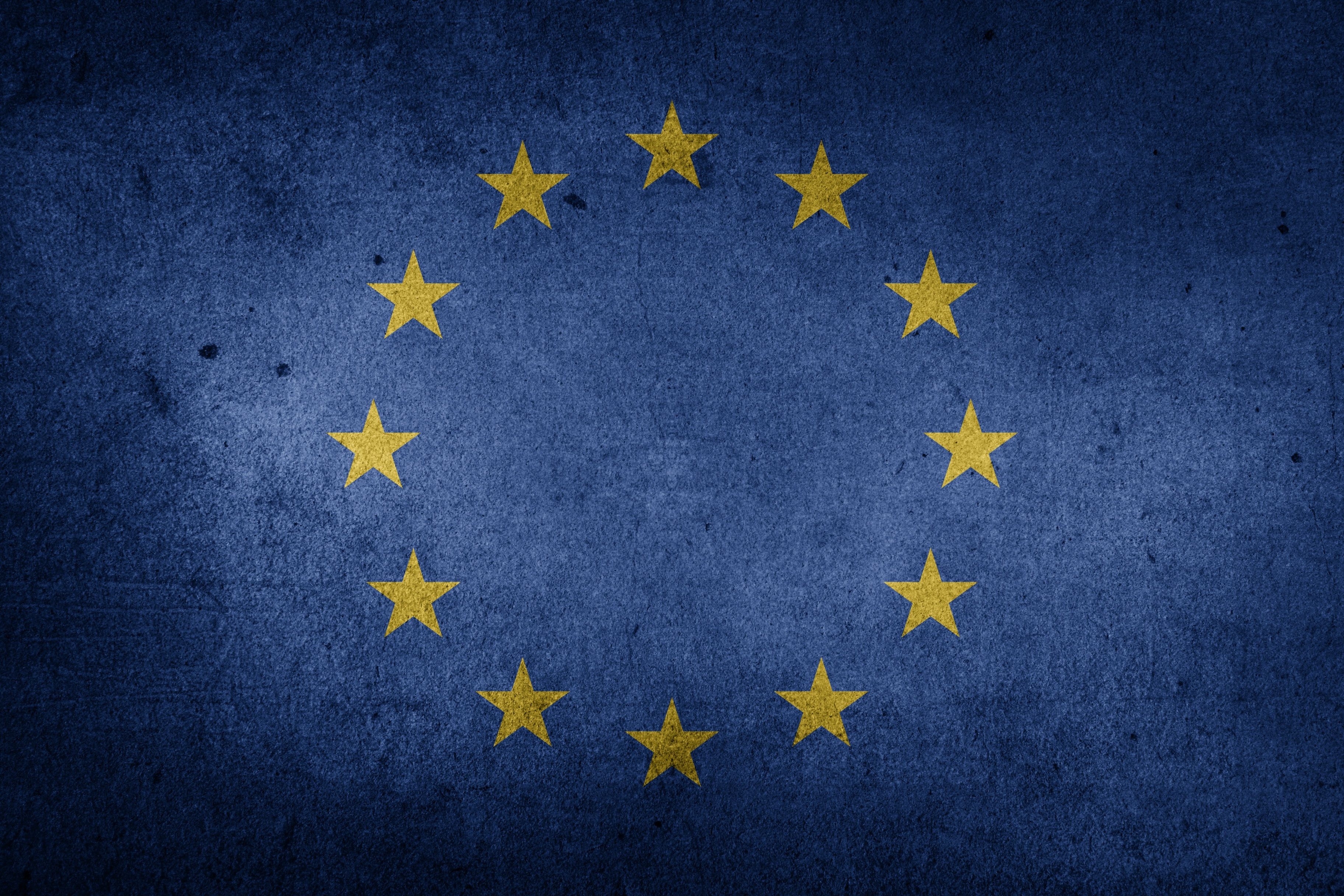 3650x2440 The Flag of the European Union (Grunge) HD Wallpaper, Desktop