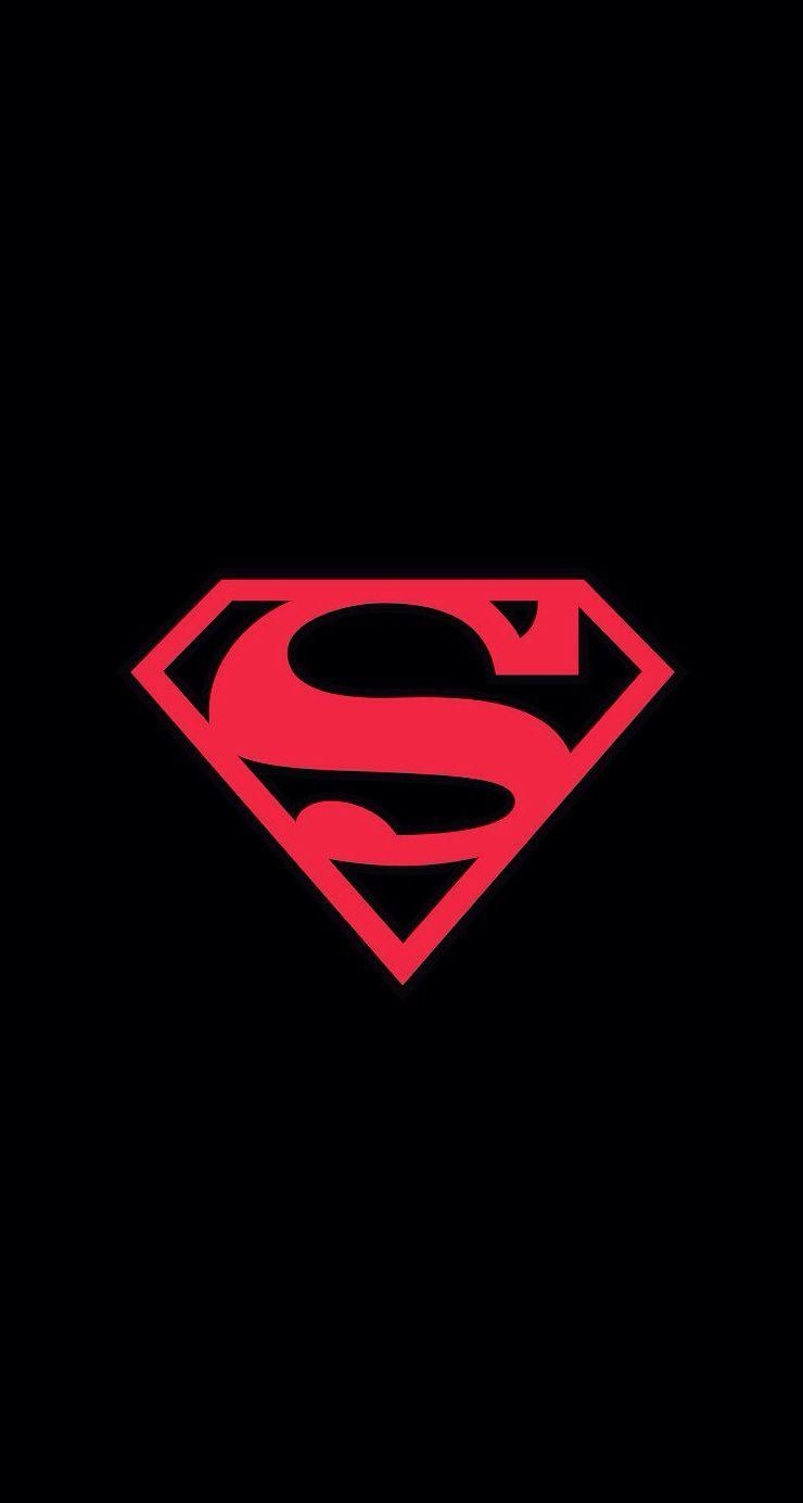 740x1390 Superman logo wallpaper. Inner Geek. Superman logo, Phone