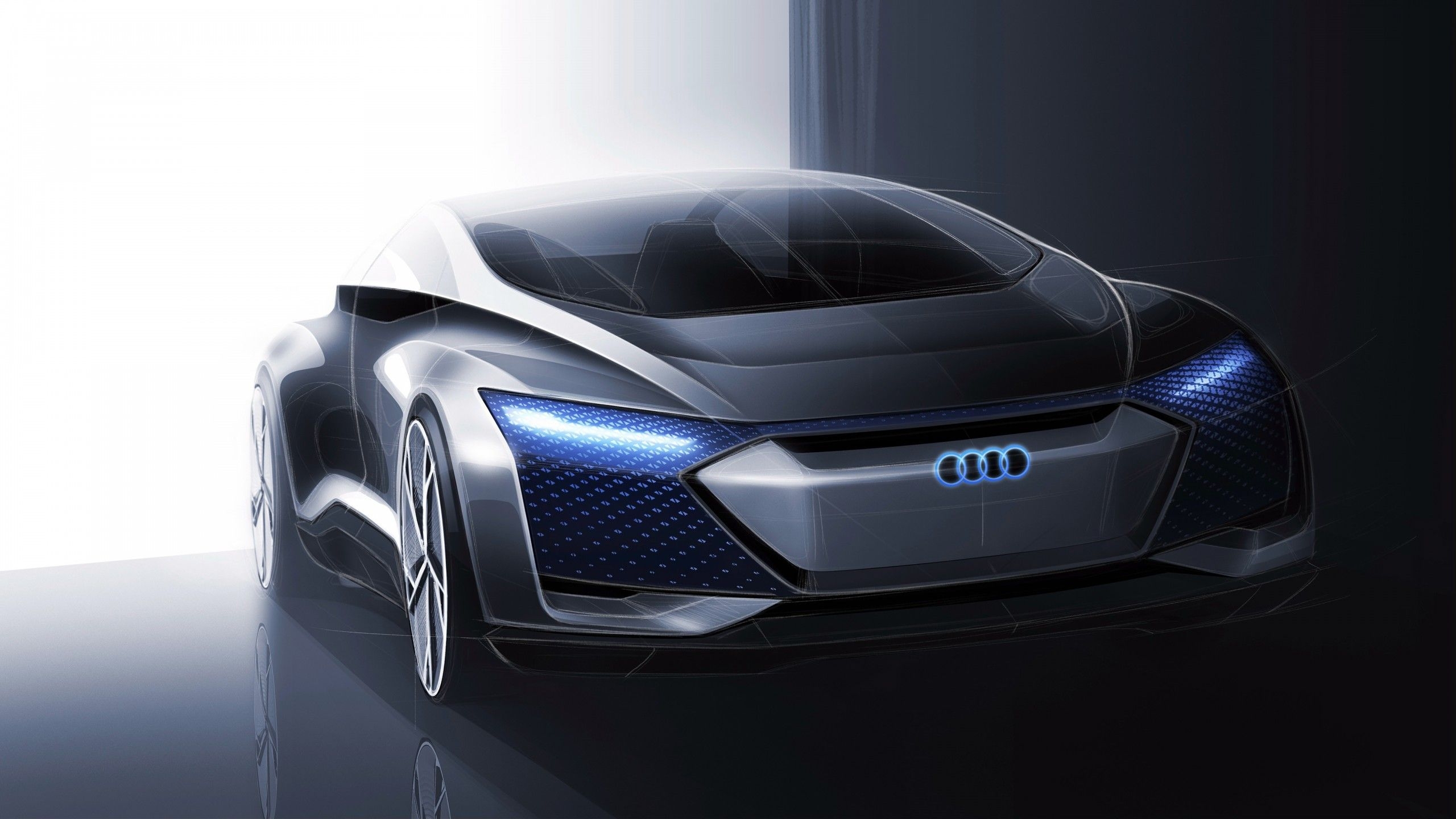 2560x1440 Audi Aicon Concept Car 4K Wallpaper. HD Car Wallpaper, Desktop