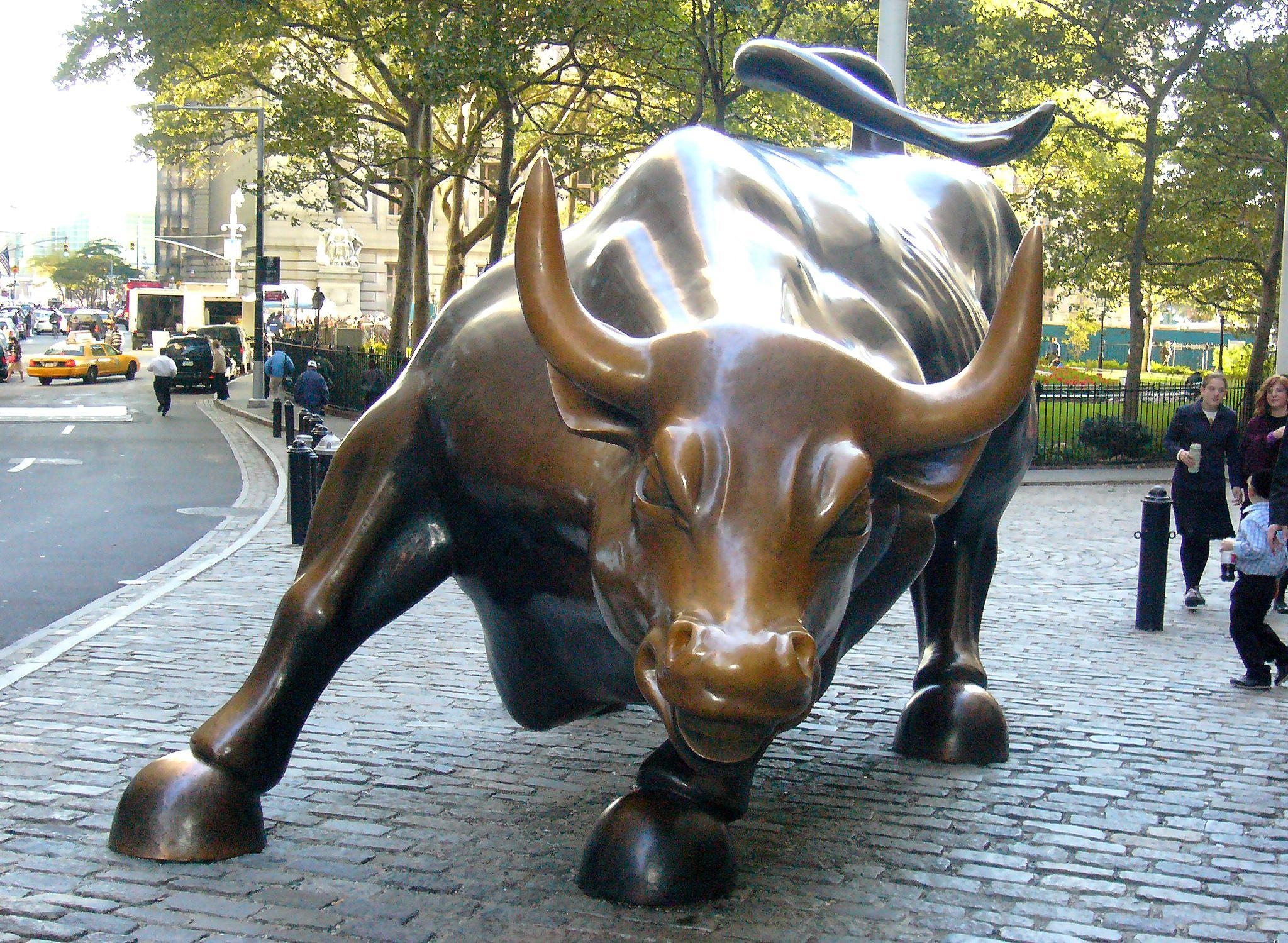 2050x1500 Wall Street Bull Wallpaper, Desktop