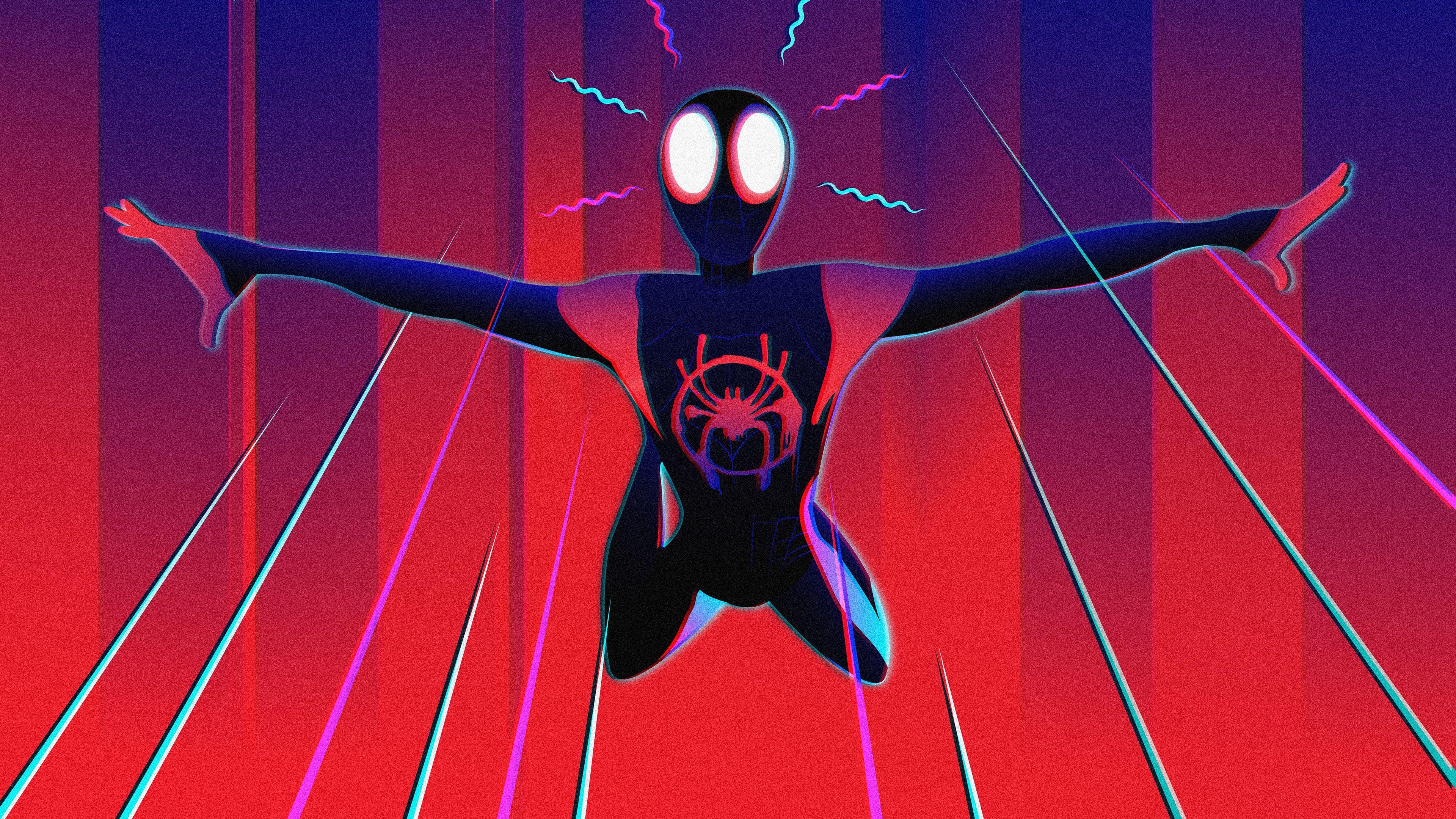 3840x2160 Spiderman Miles Morales Digital Art 4k superheroes wallpaper, spiderman wallpaper, spiderman into the spider ver. Spiderman artwork, Spiderman art, Spider verse, Desktop