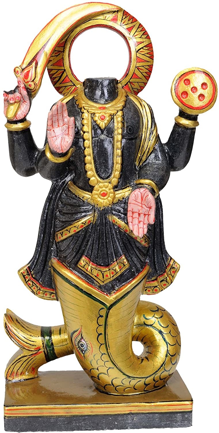 770x1500 Buy Exotic India Ketu Navagraha (The Nine Planets Series) Stone Statue Online at Low Prices in India, Phone