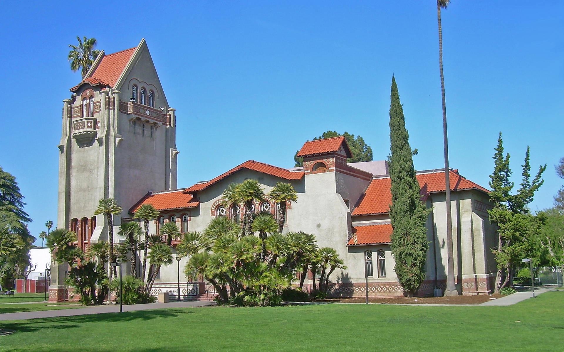 1920x1200 SJSU tower hall at city of San Jose California USA, Desktop