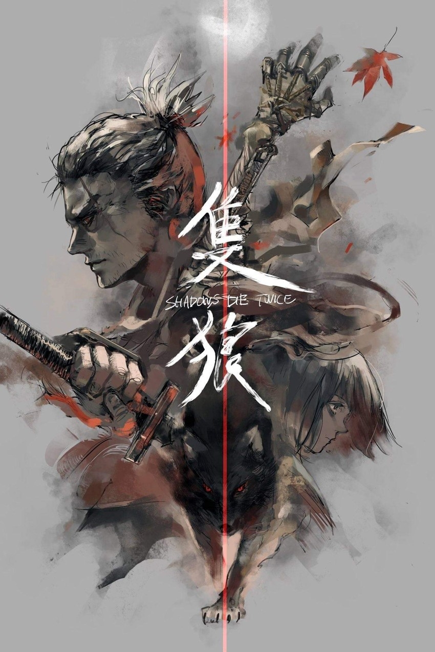 850x1280 sekiro and kuro the divine heir (sekiro: shadows die twice) drawn by nira_(nira_box), Phone