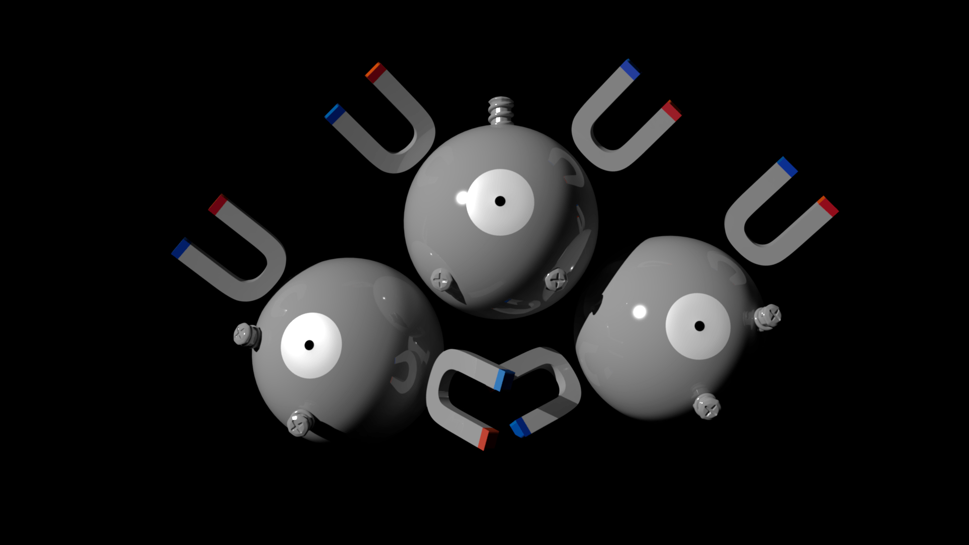 1920x1080 Magneton 3D Model, Desktop