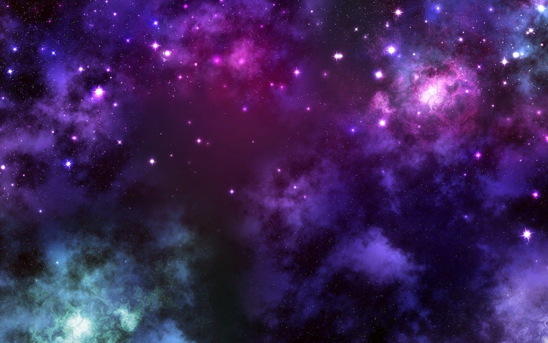 1920x1200 Free Purple Galaxy Wallpaper Full HD, Desktop