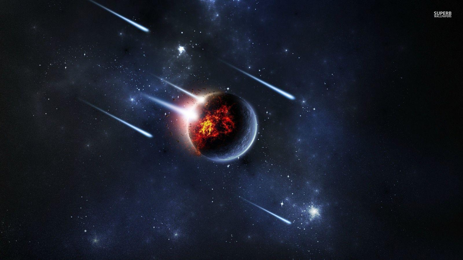 1600x900 Space image Meteors HD wallpaper and background photo, Desktop