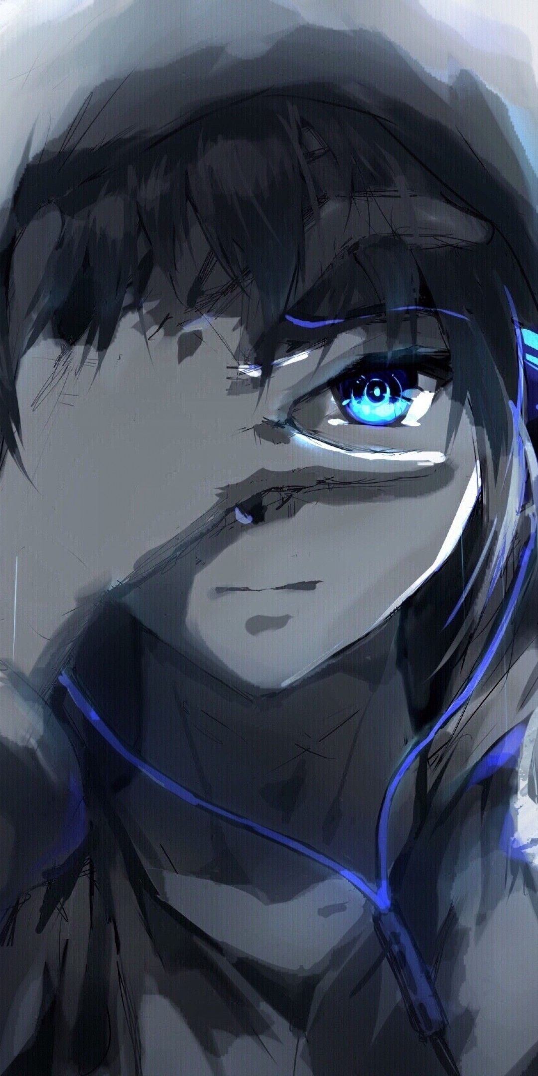 1080x2160 Best For Cool Hoodie Anime Boy Drawing, Phone