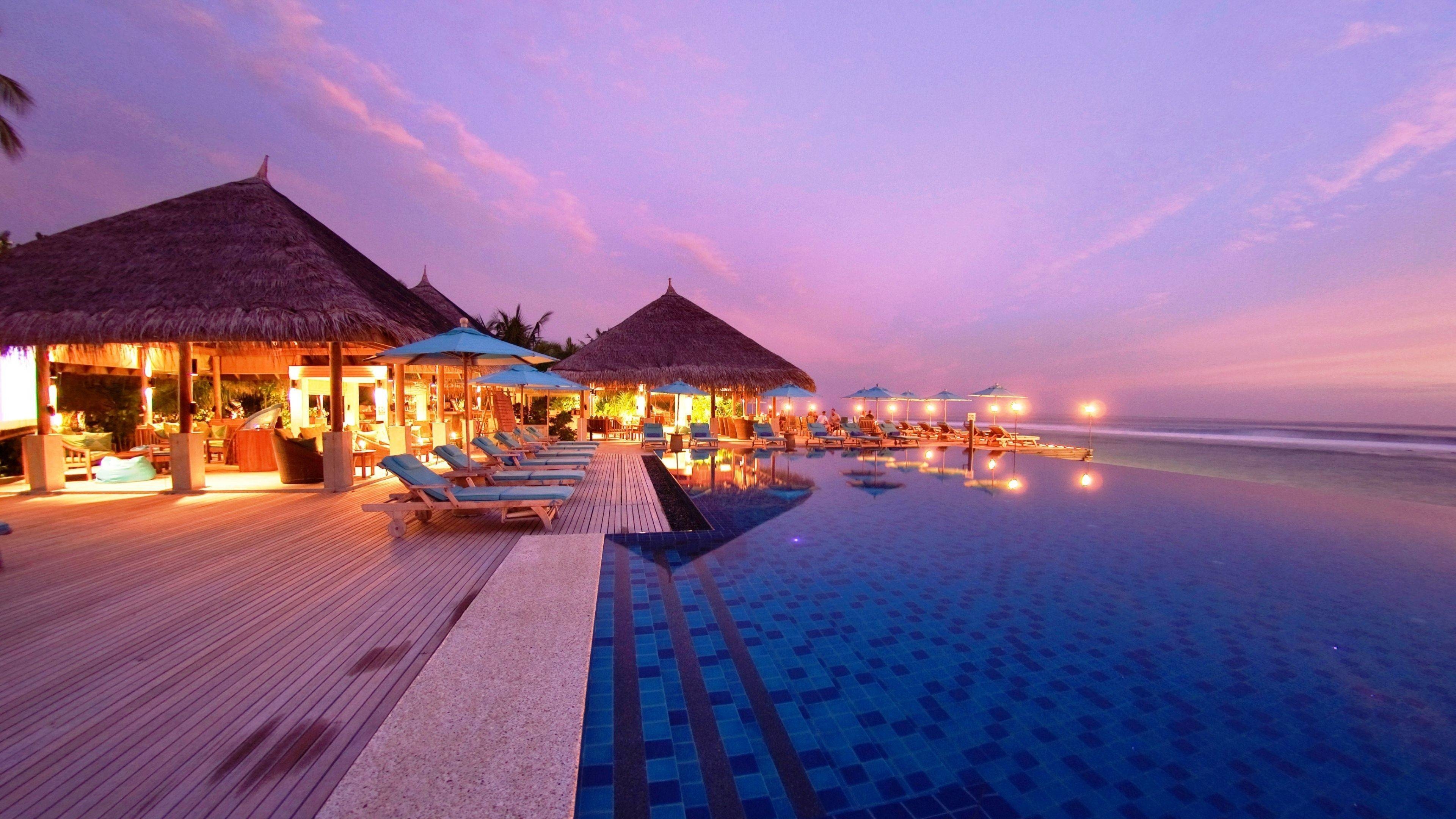 3840x2160 Maldives 4K wallpaper for your desktop or mobile screen free and easy to download, Desktop