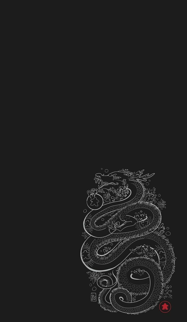 740x1270 Black And White Japanese Aesthetic Phone Wallpaper, Phone