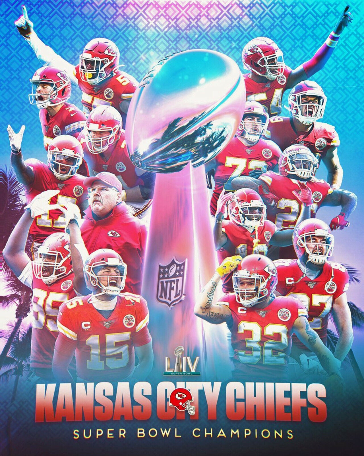 1280x1600 Chiefs 2023 Championship Gear, Phone