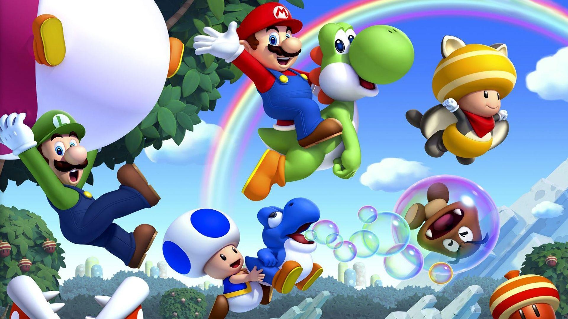 1920x1080 New Super Mario Bros. U HD Wallpaper. Background Imagex1080, Desktop