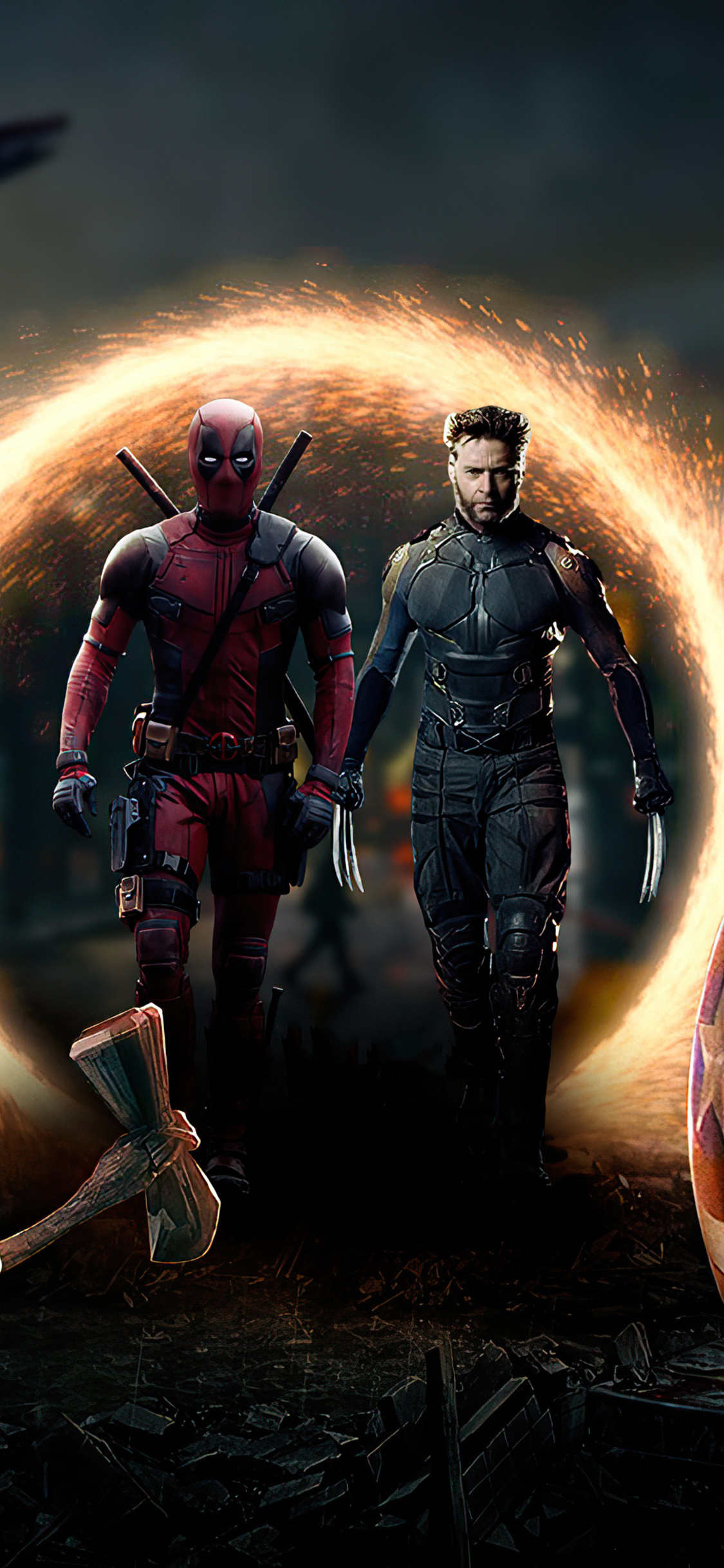 1130x2440 Marvel Welcome Deadpool And Wolverine iPhone XS, iPhone iPhone X HD 4k Wallpaper, Image, Background, Photo and Picture, Phone