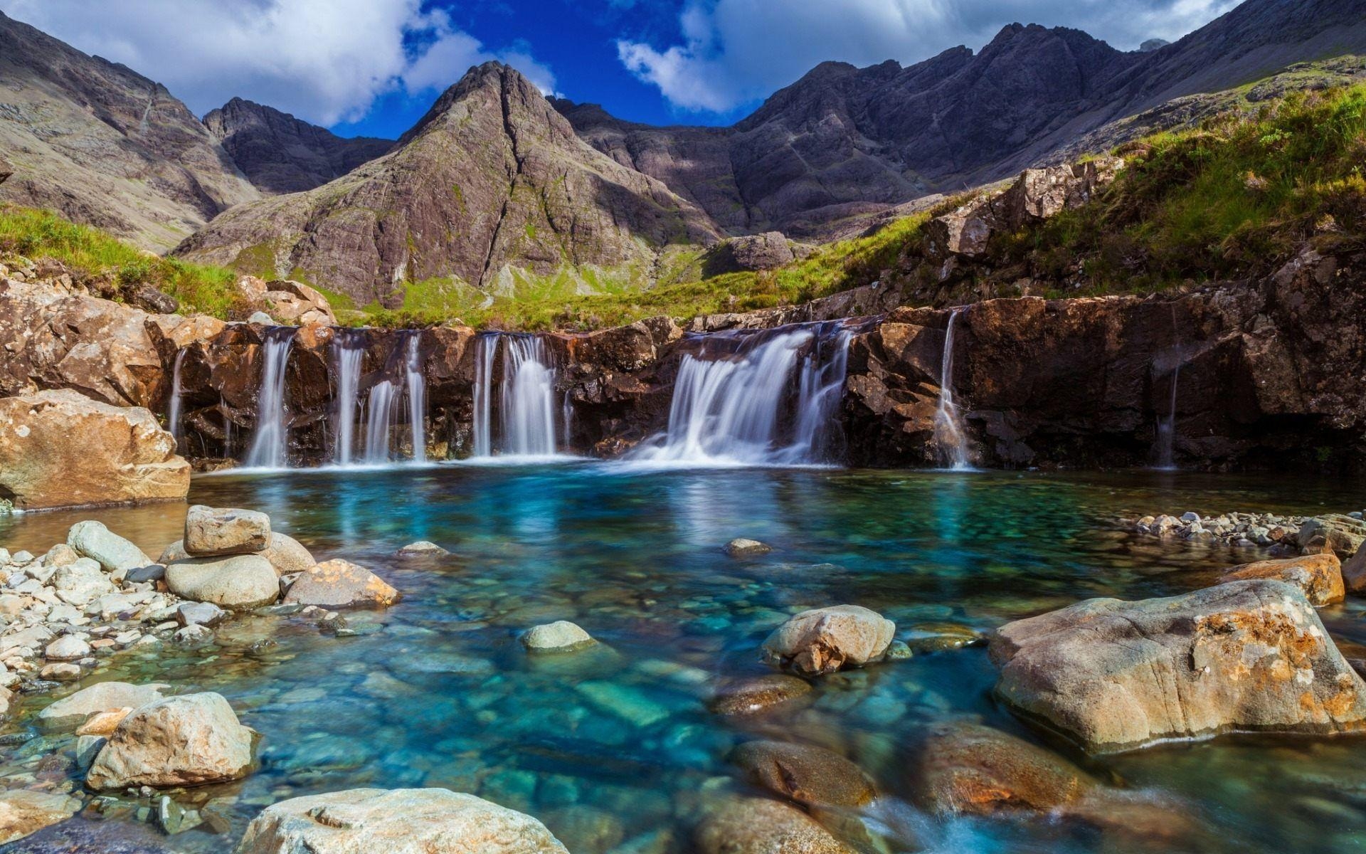 1920x1200 Fairy Pools isle of Skye Scotland Wallpaper HD For Dekstop, Desktop