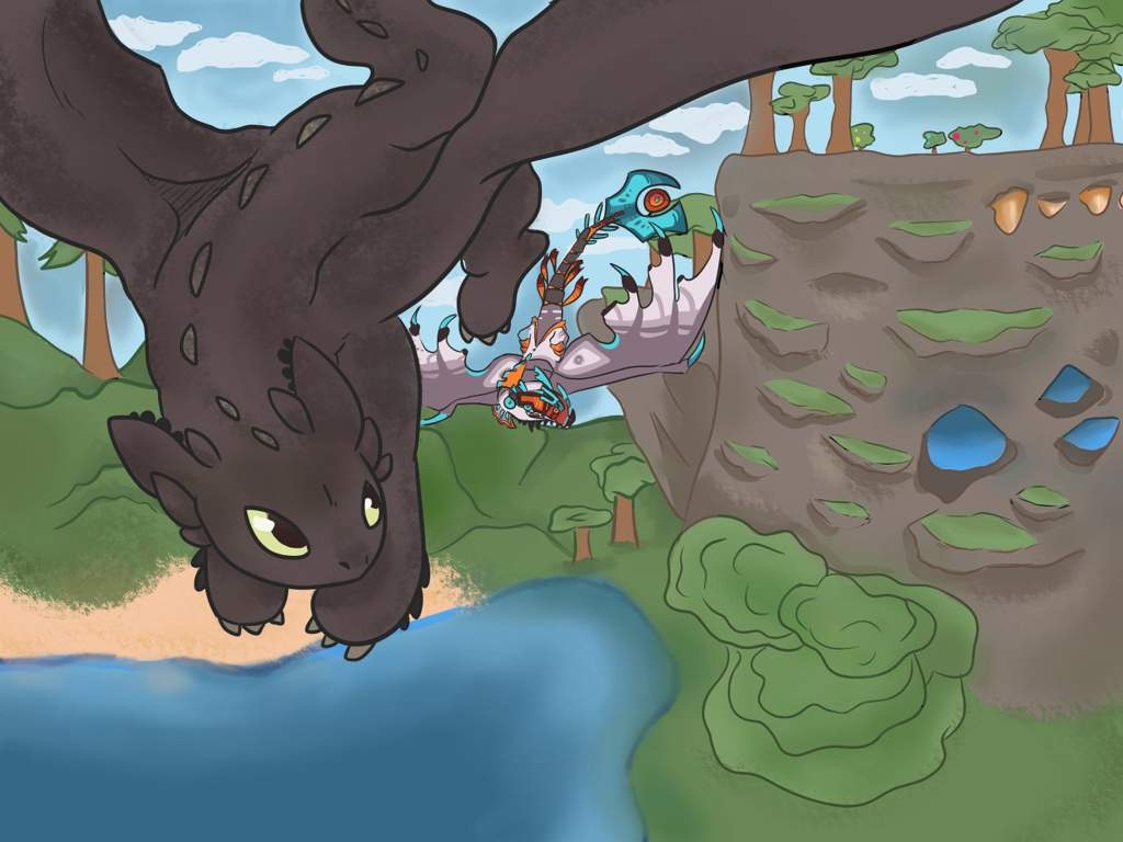 1030x770 Toothless and Keruku!. Roblox Creatures of Sonaria Amino, Desktop