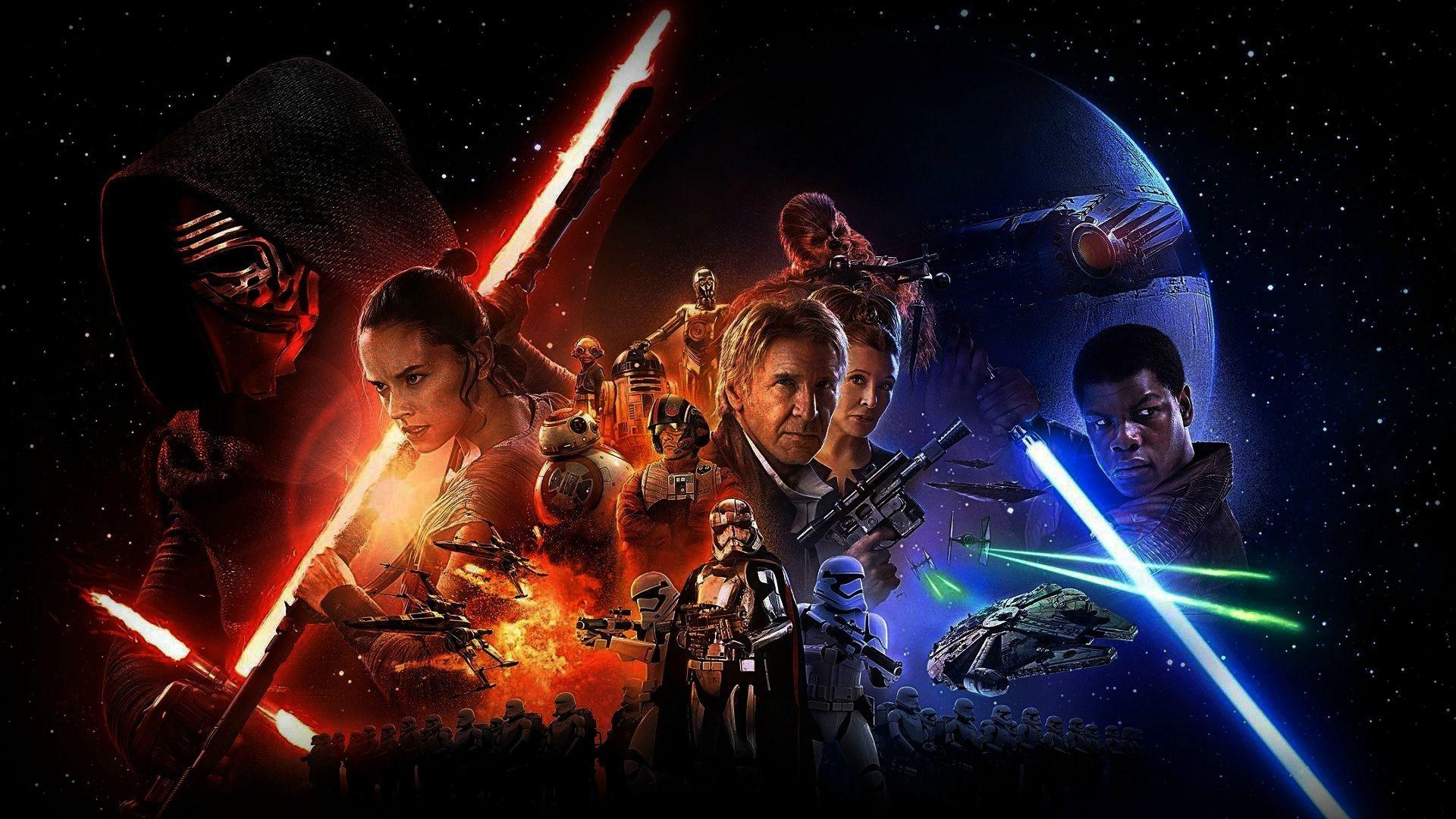 1920x1080 Star Wars Force Awakens Poster [1920 x 1080], Desktop