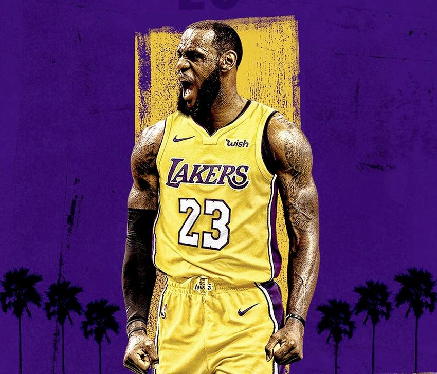 850x730 Lebron James LA, Desktop