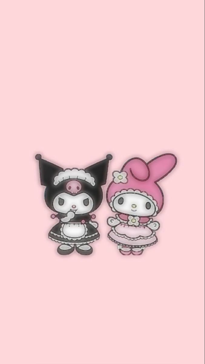 680x1200 my melody and kuromi background. Hello, Phone