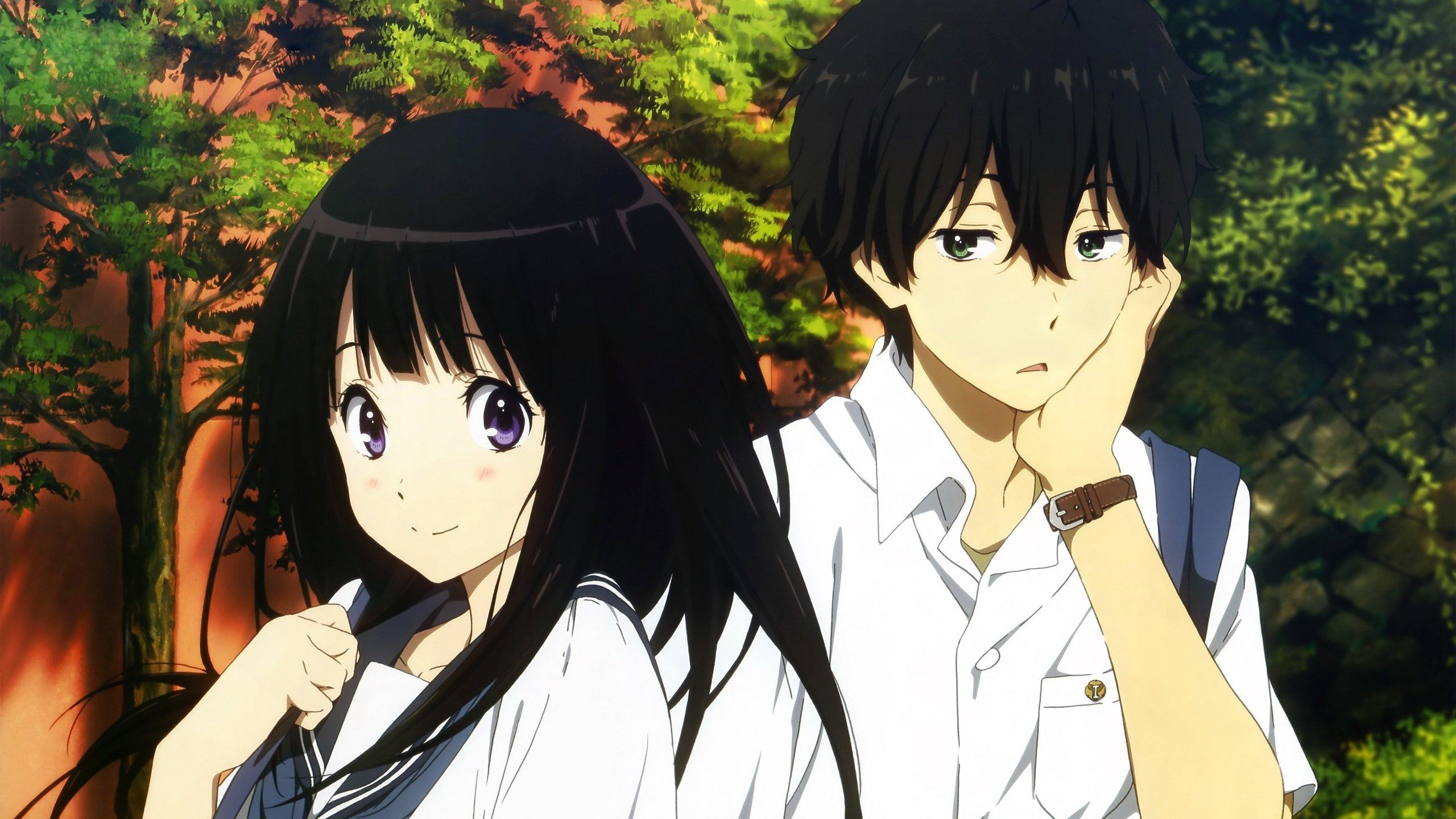 2560x1440 Houtarou Oreki And Eru Chitanda HD Desktop Wallpaper 24384, Desktop