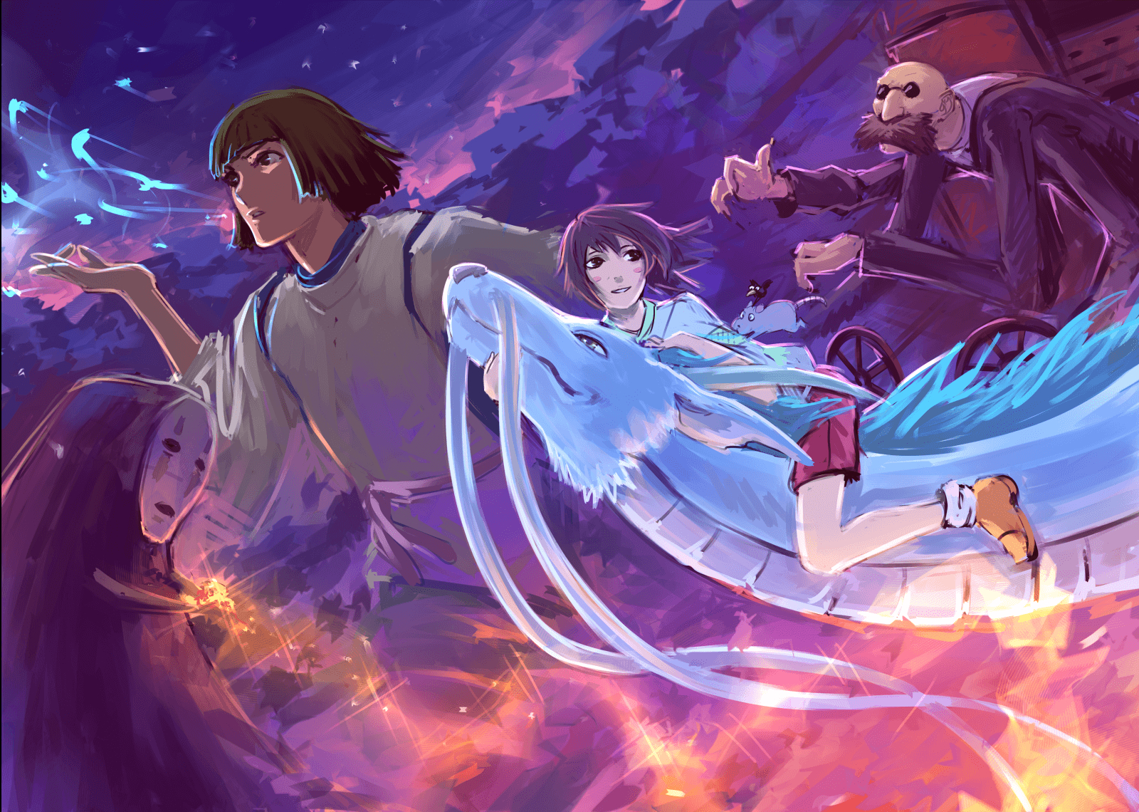 1600x1140 Spirited Away HD Wallpaper, Desktop