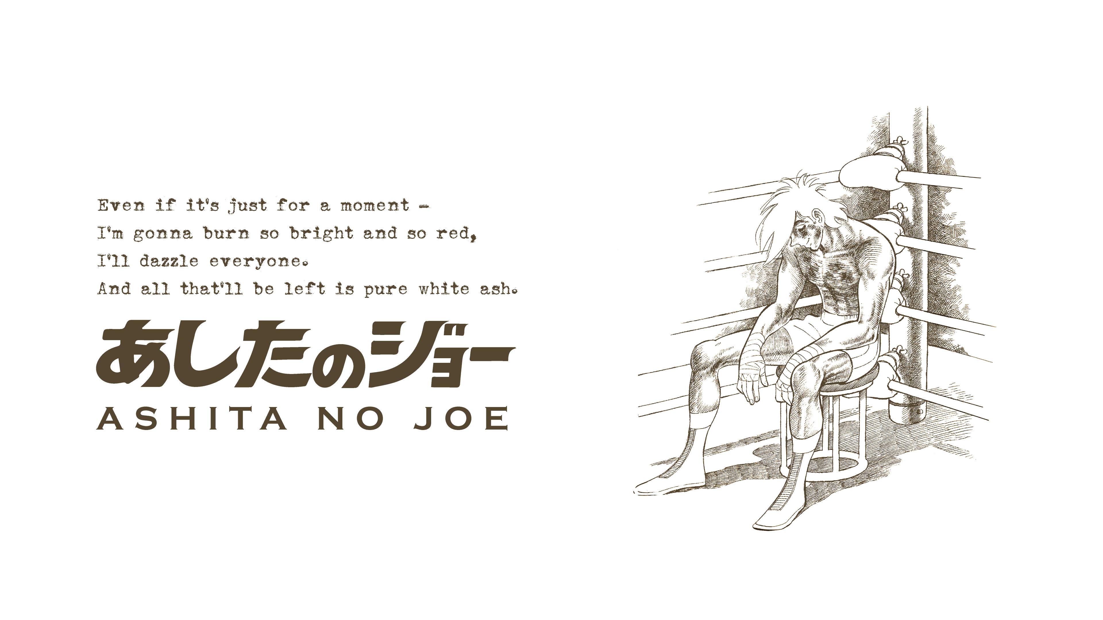 3840x2160 Recently Re Read Ippo + AnJ, So Here's An Old Joe Wallpaper I Made Plus A New Sendou One [4K], Desktop