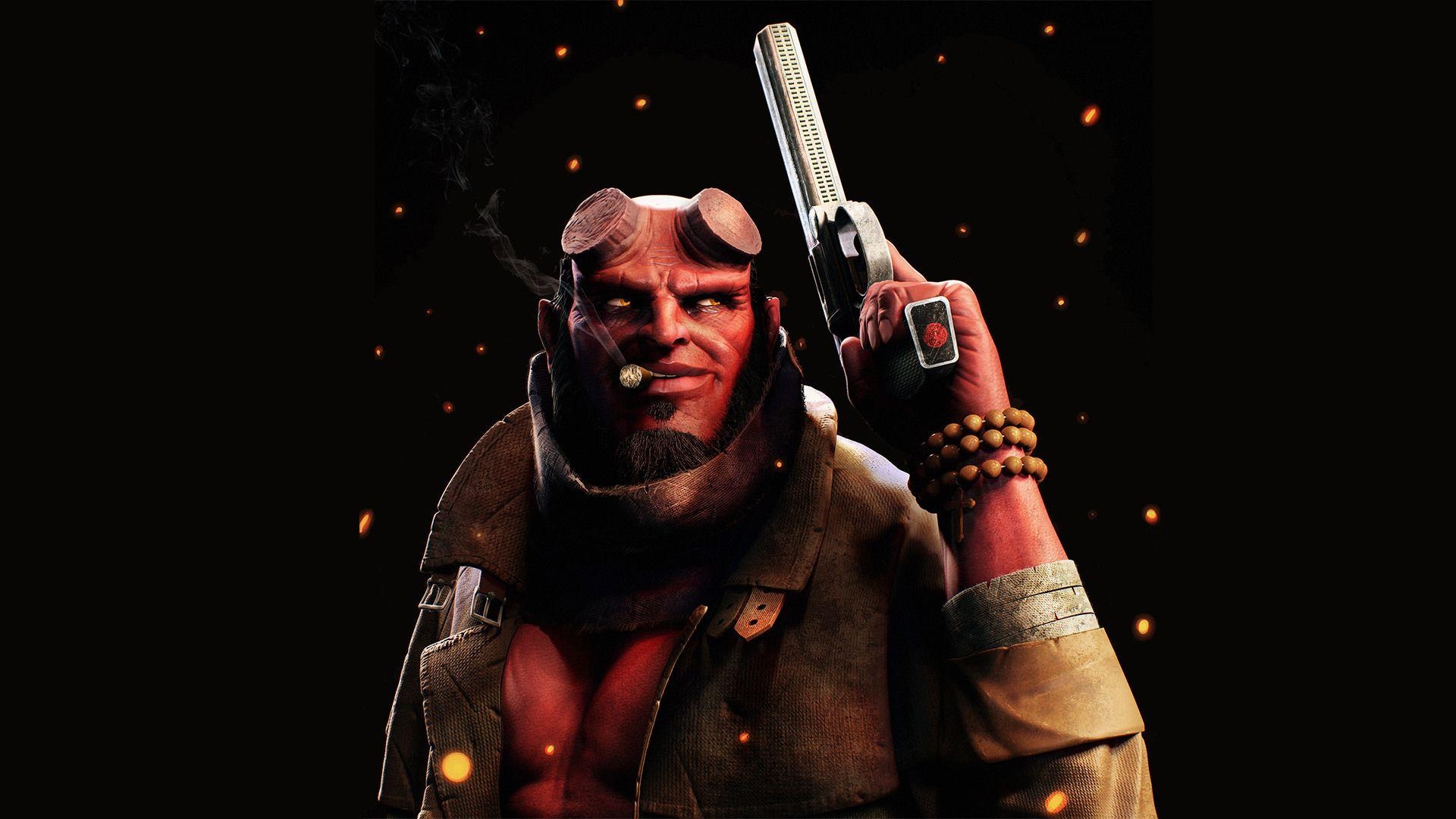 1920x1080 Download Hellboy Fanart 800x1280 Resolution, Full HD Wallpaper, Desktop