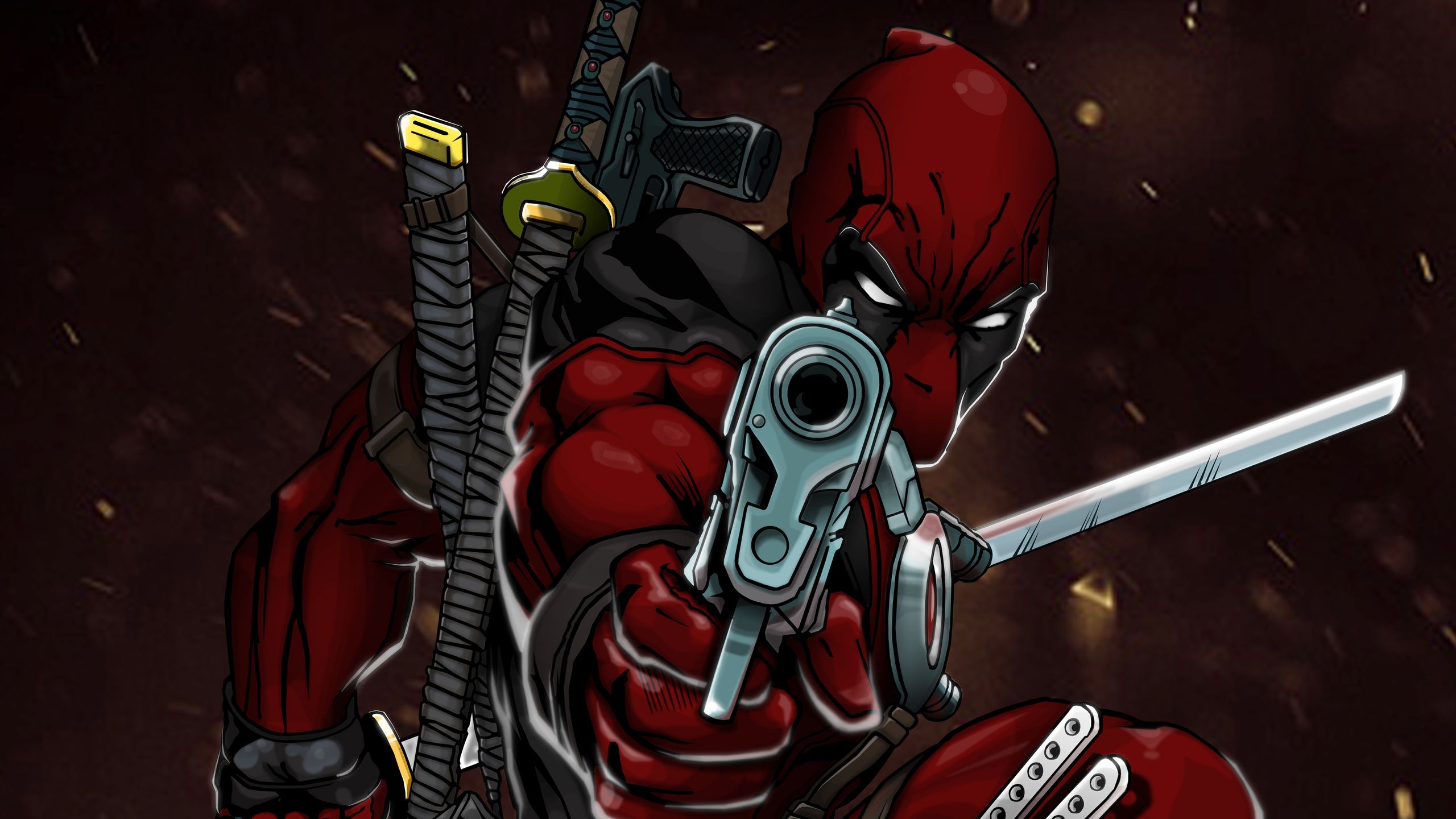 2560x1440 Deadpool 4k Art 1440P Resolution HD 4k Wallpaper, Desktop