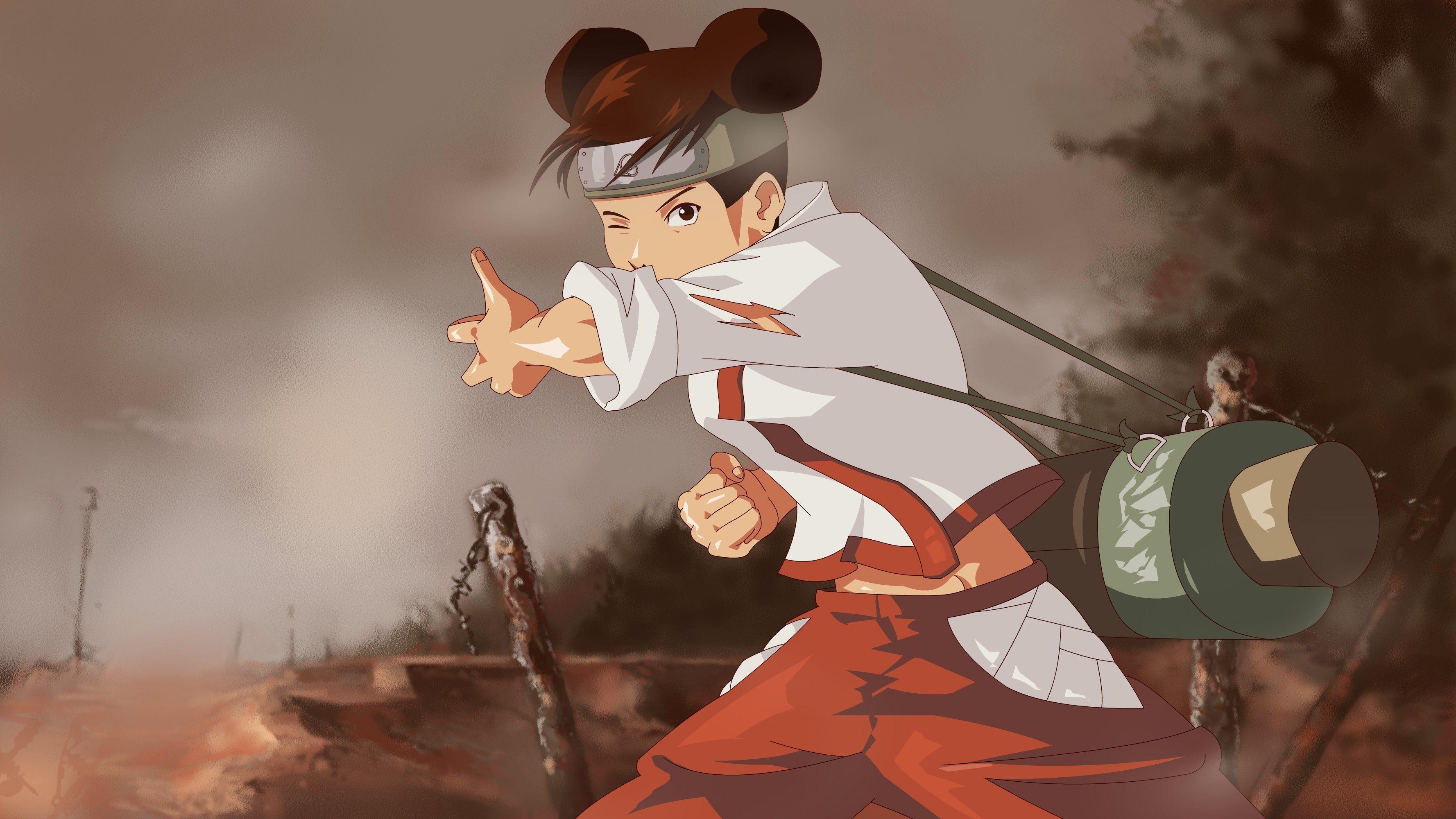 3560x2000 image For > Tenten Fighting, Desktop