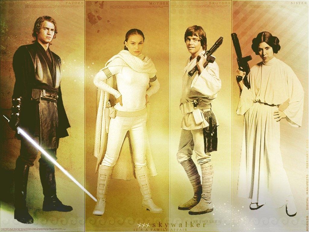 1030x770 Skywalker family, Anakin, Padme, Luke, Leia!. Star Wars, Desktop