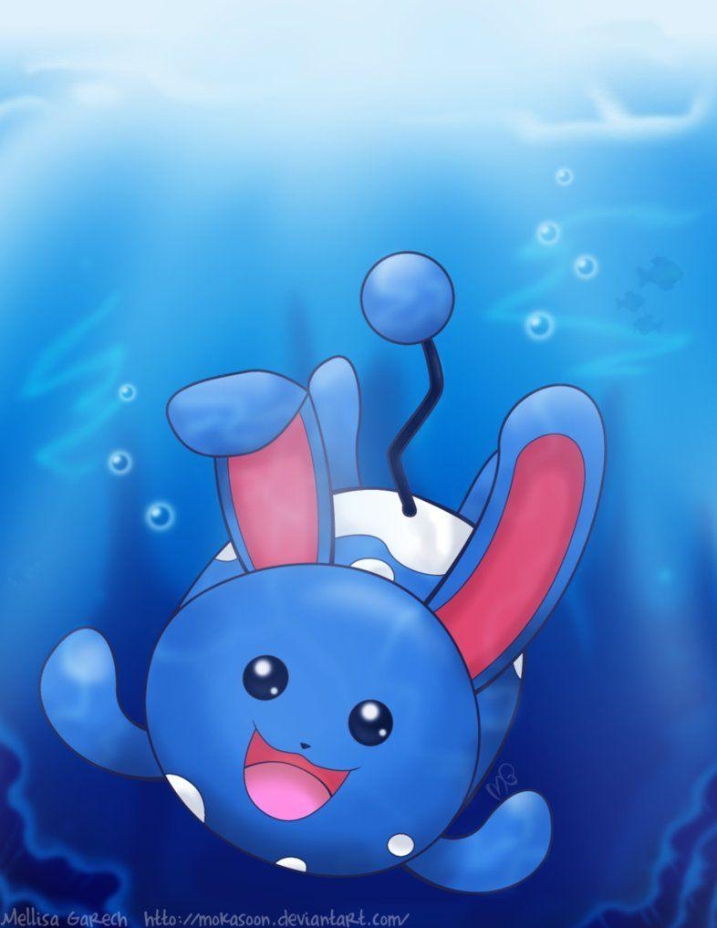 790x1020 Underwater Azumarill, Phone