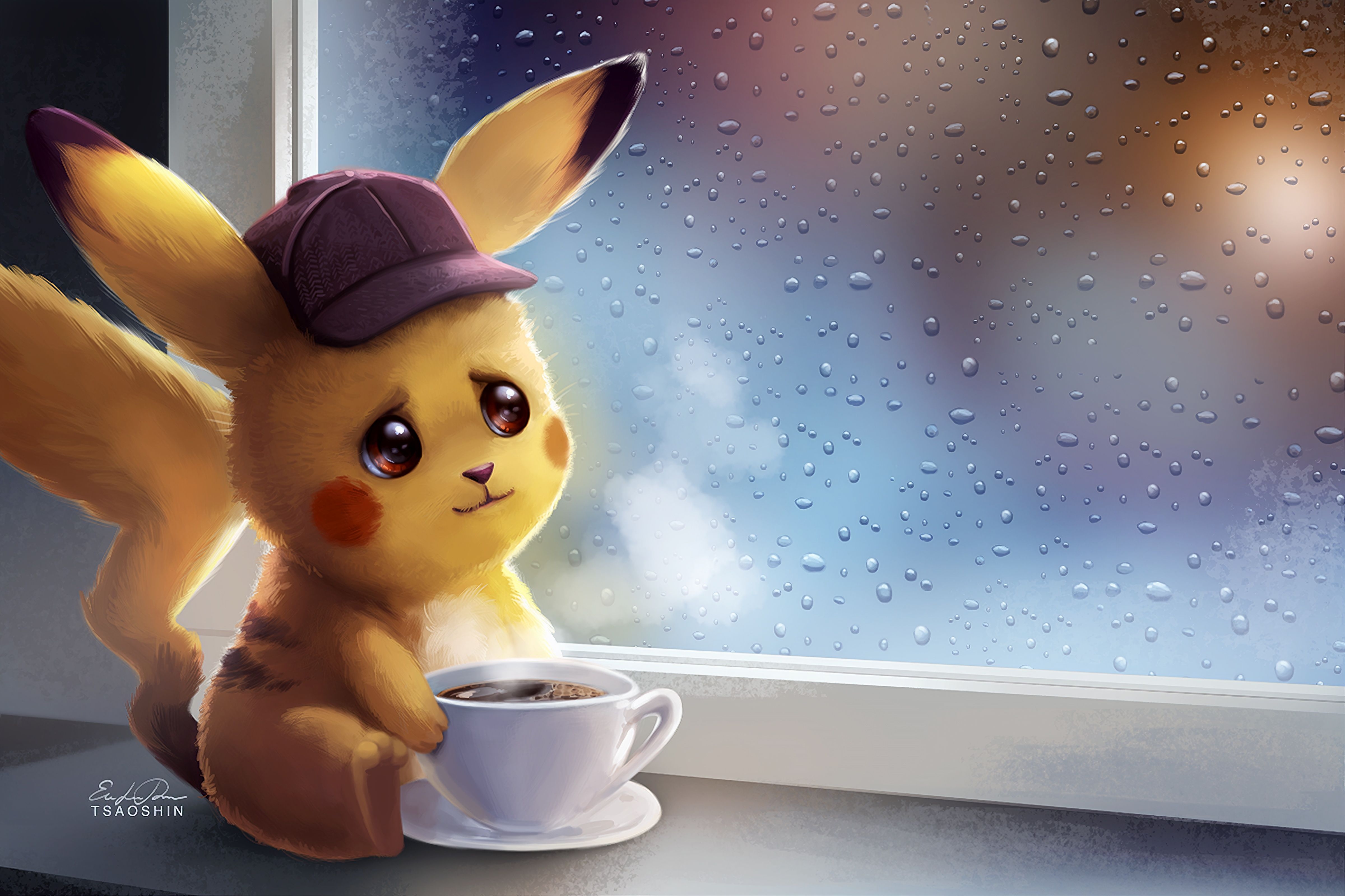 4800x3200 Pokémon Detective Pikachu 4k Ultra HD Wallpaper, Desktop