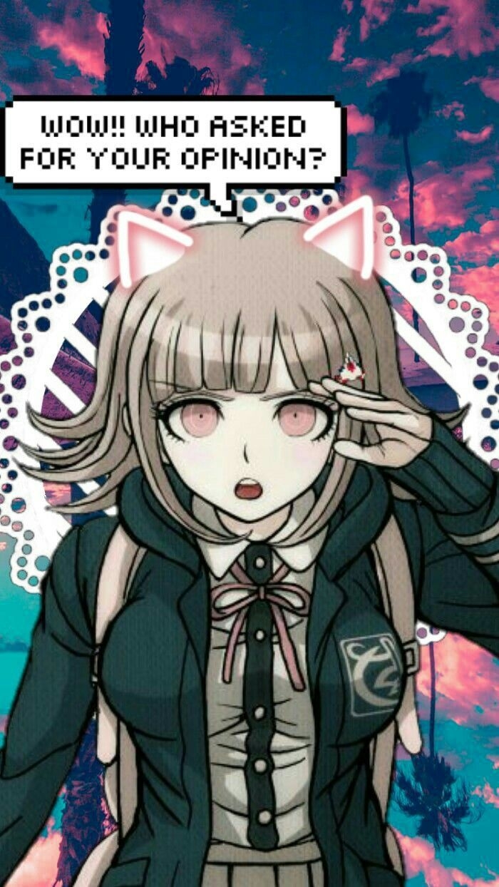 700x1250 Danganronpa Wallpaper Chiaki iPhone. Danganronpa, Nanami, Anime, Phone