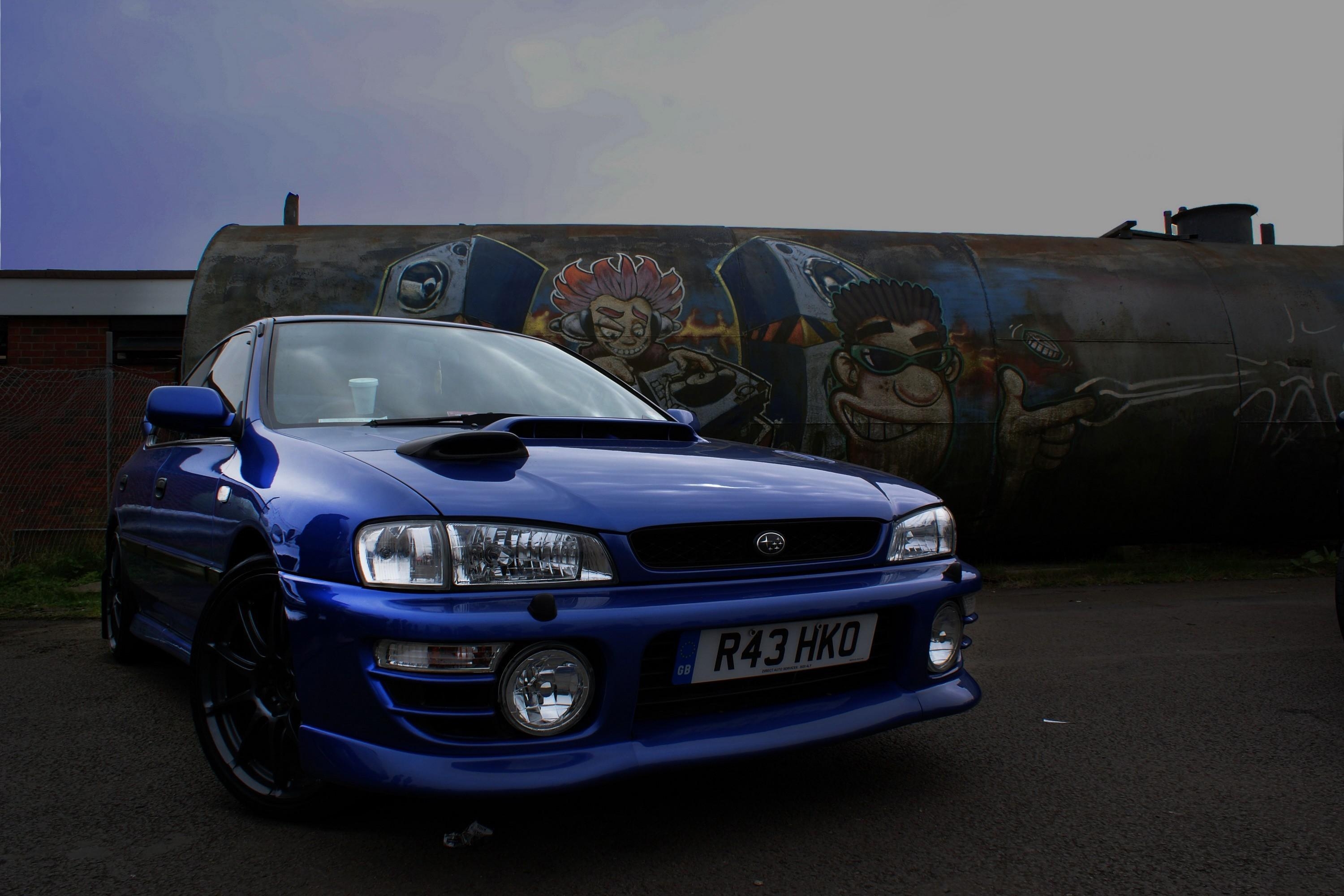 3000x2000 Subaru impreza blue cars tuning wallpaper, Desktop