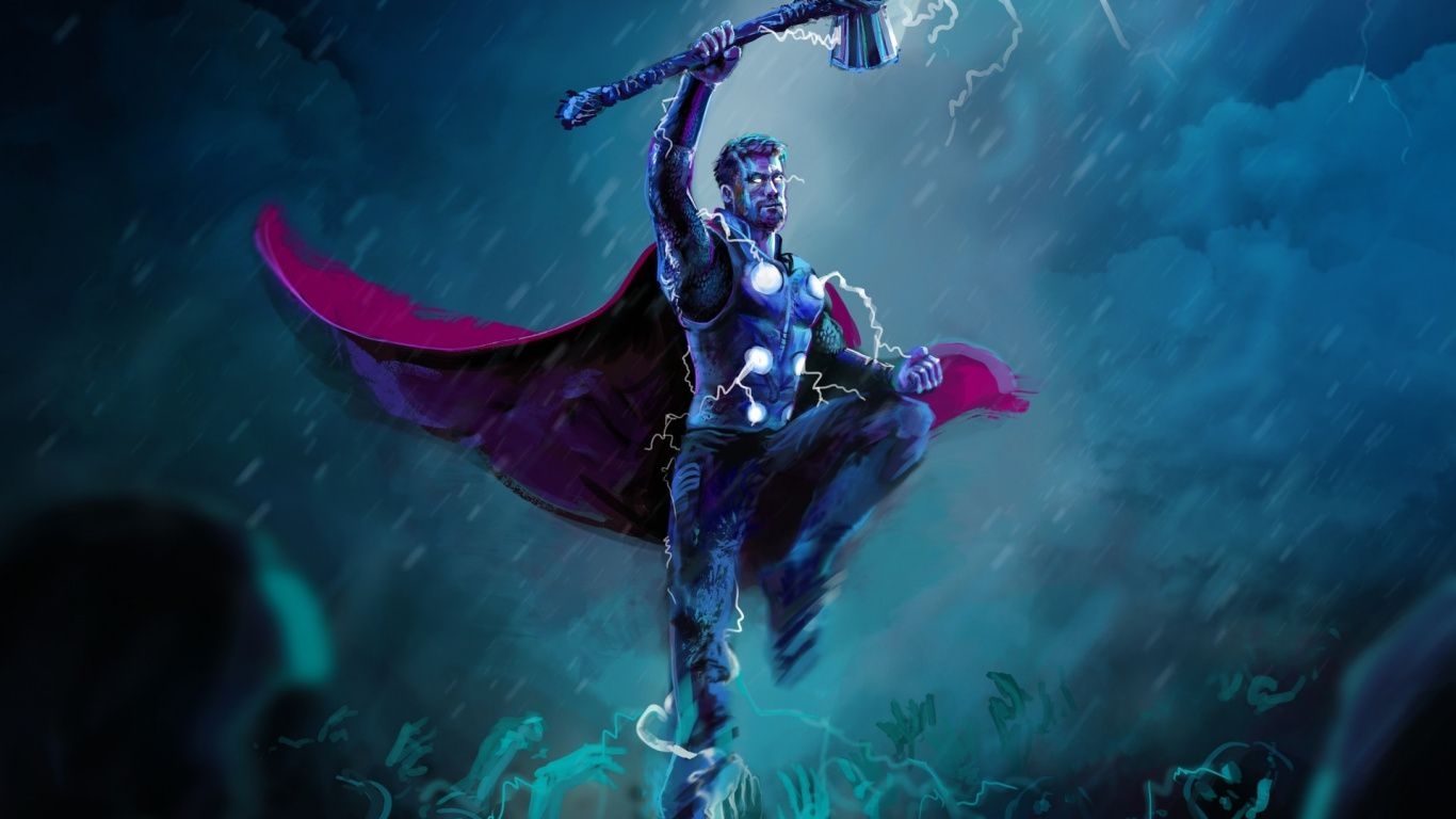 1370x770 Thor 1366X768 Wallpaper Free Thor 1366X768 Background, Desktop