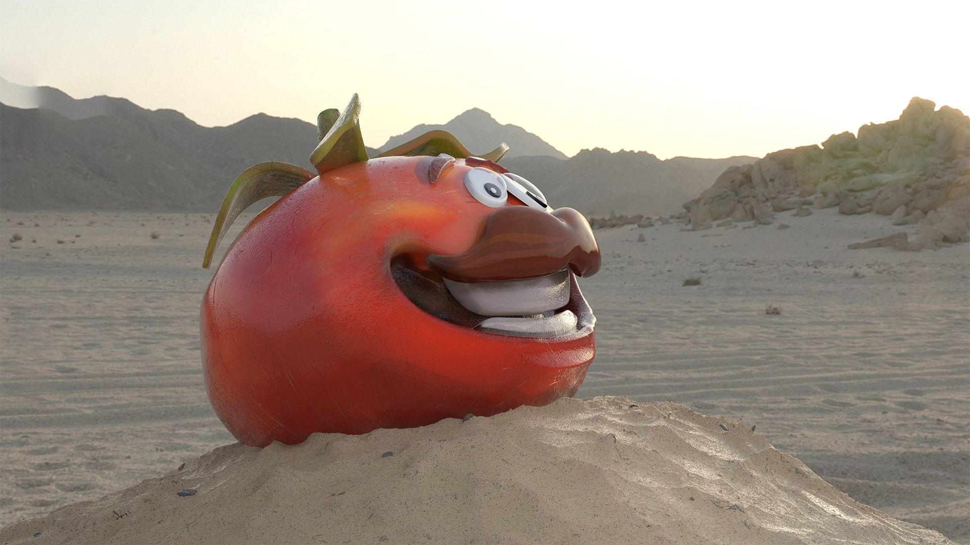 1920x1080 Tomato Head Found In the Desert, Roee, Desktop