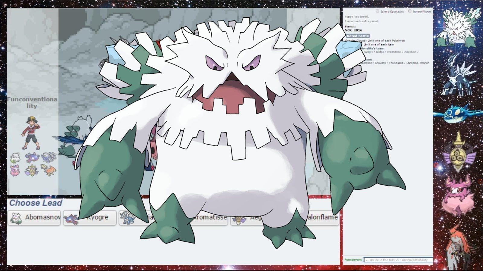 1600x900 Funconventionality, Abomasnow Showdown VGC 16, Desktop