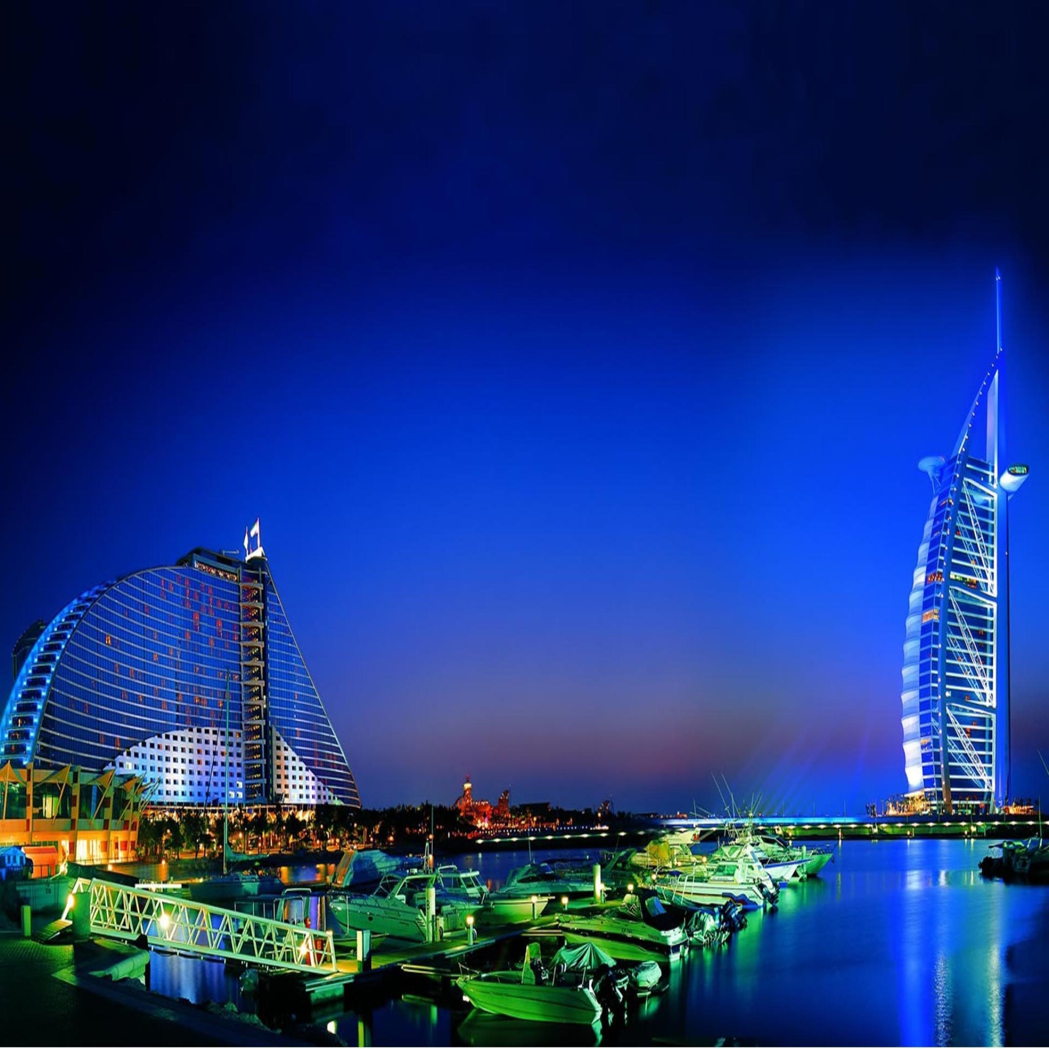 2050x2050 Dubai Wallpaper for Desktop, Phone