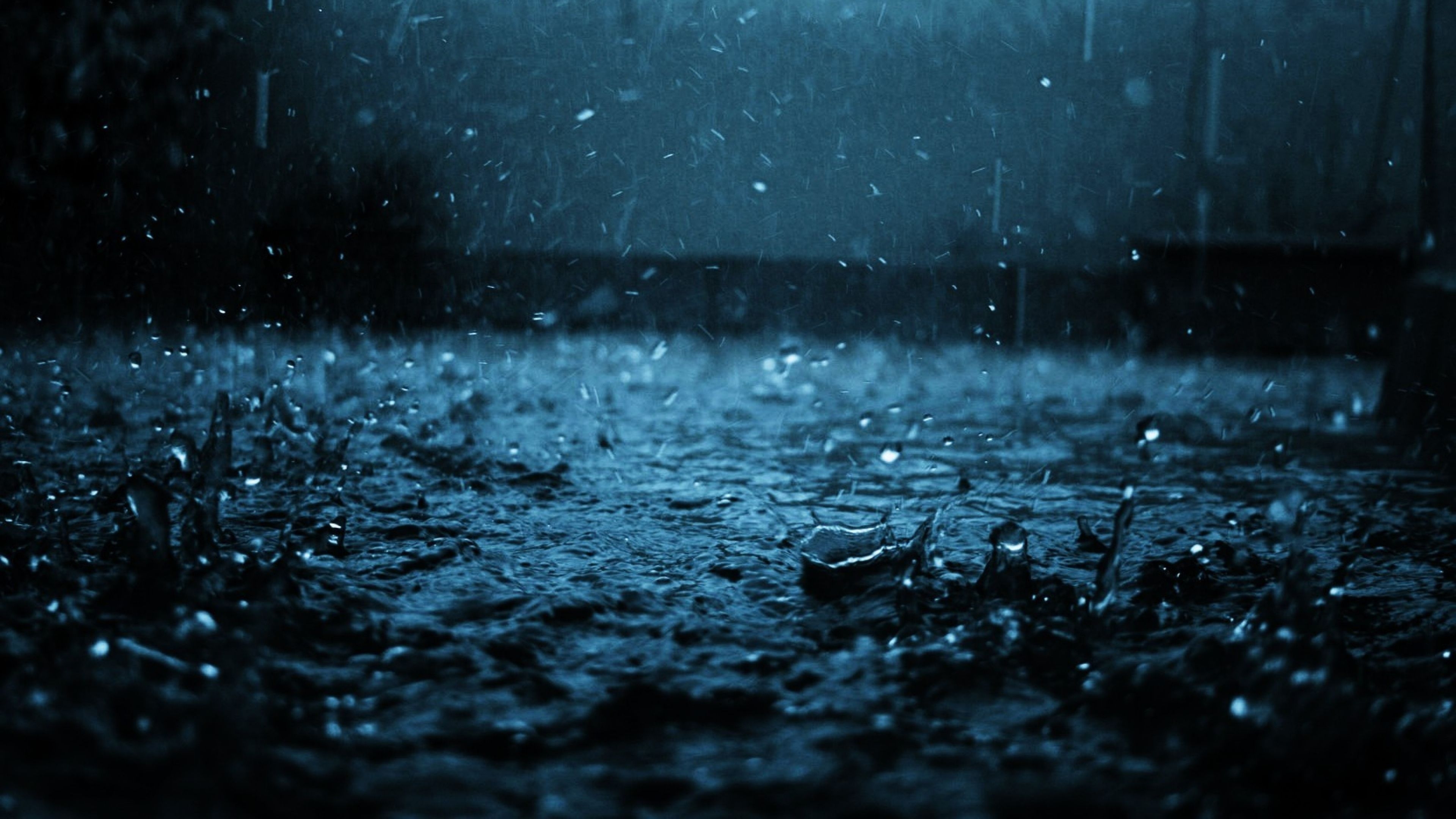 3840x2160 4K Rain Wallpaper, Desktop