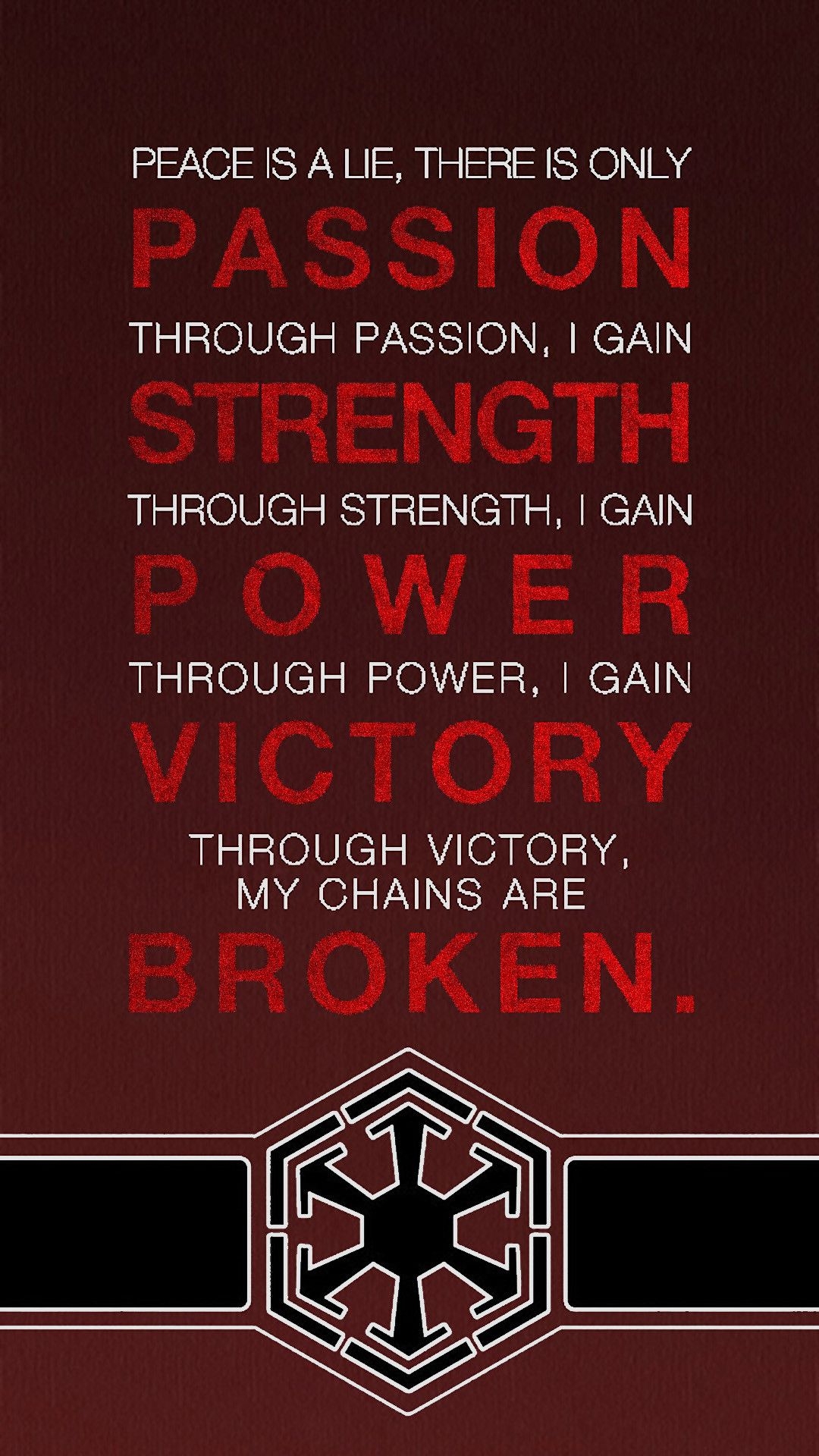 1080x1920 Sith Code Wallpaper Free Sith Code Background, Phone