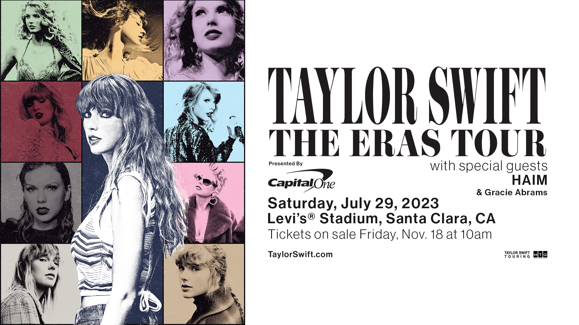 1920x1080 TAYLOR SWIFT. THE ERAS TOUR U.S. DATES, Desktop