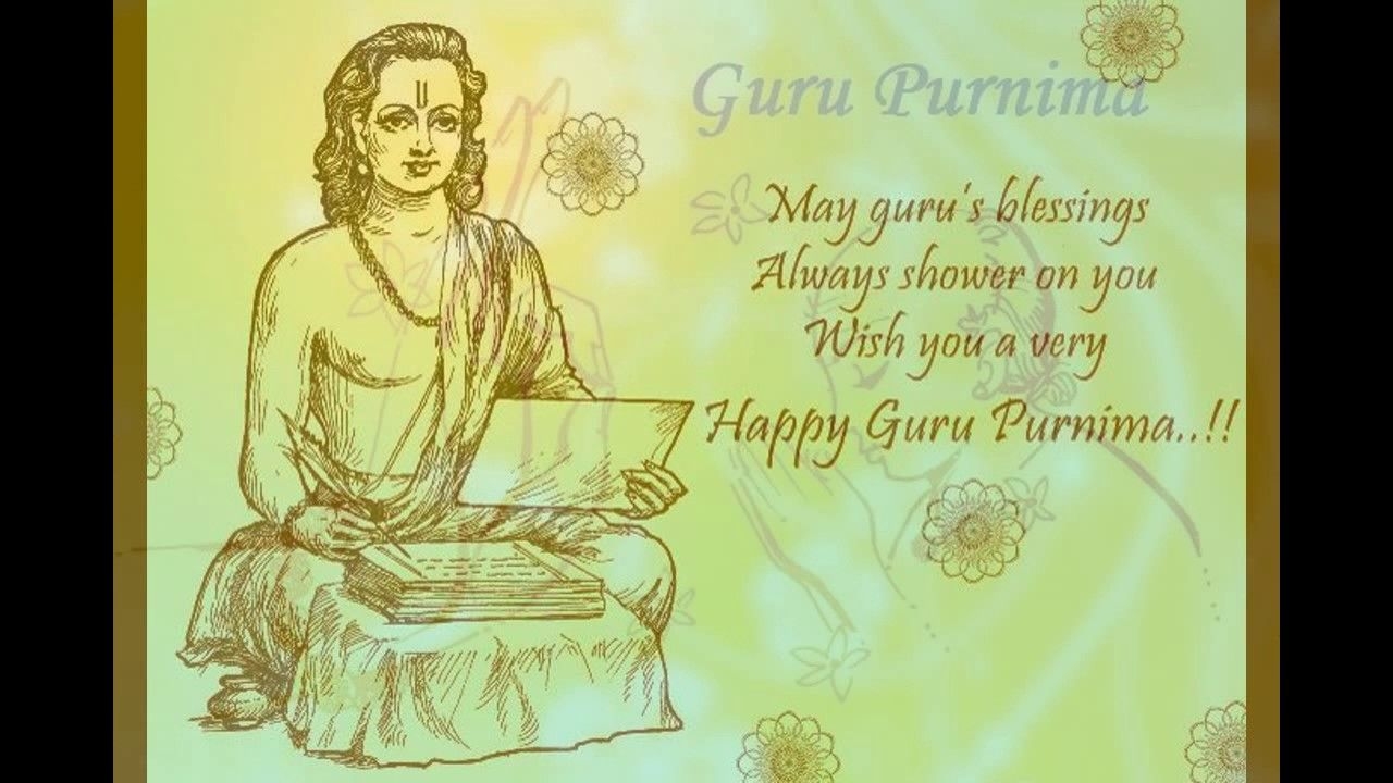 1280x720 Happy Guru Purnima Image Wishes, Messages, Wallpaper, SMS, Desktop