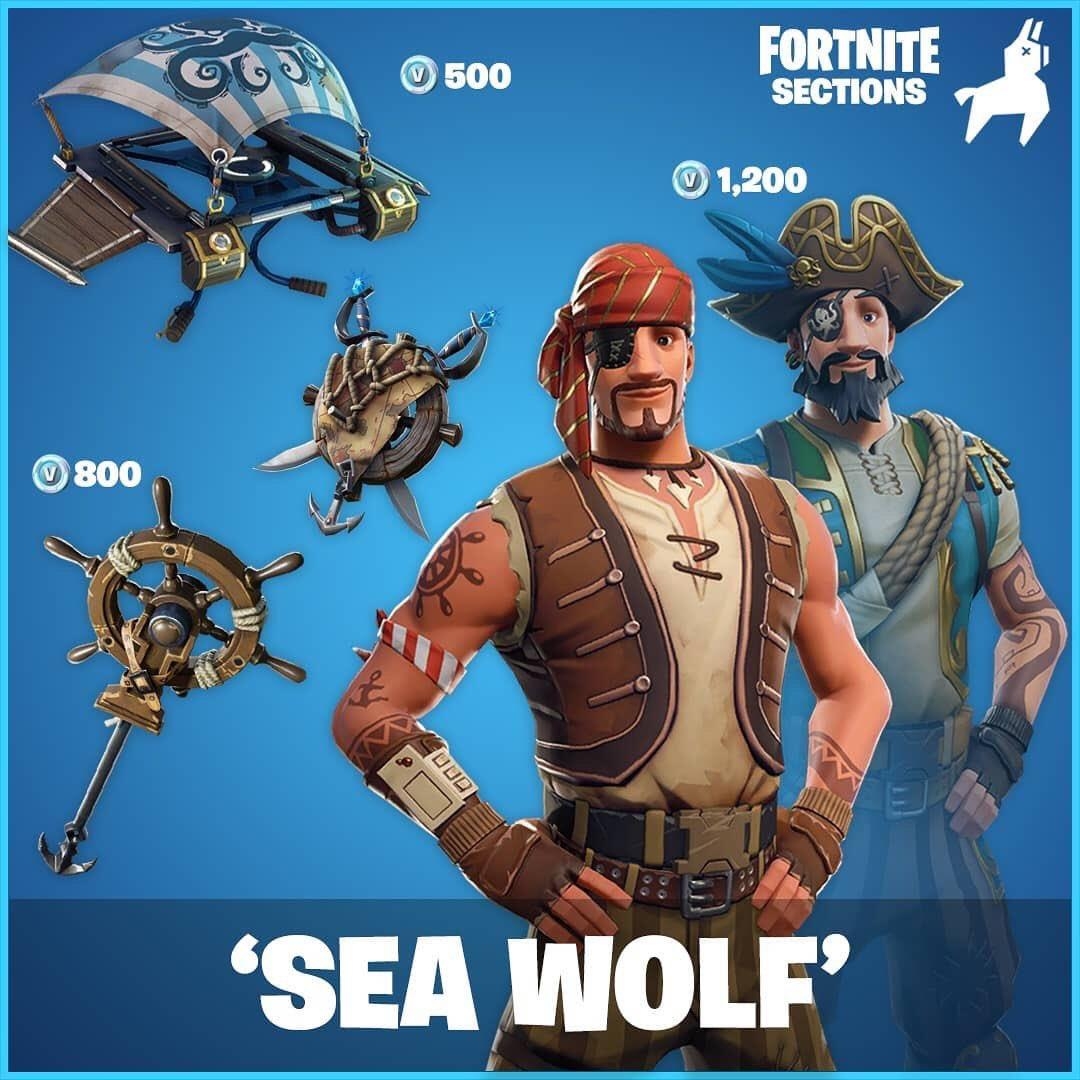 1080x1080 Sea Wolf Fortnite wallpaper, Phone