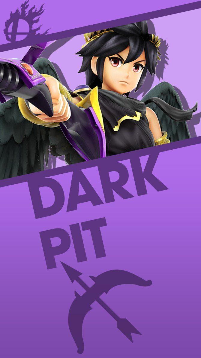 670x1200 Dark Pit Smash Bros. Phone Wallpaper, Phone