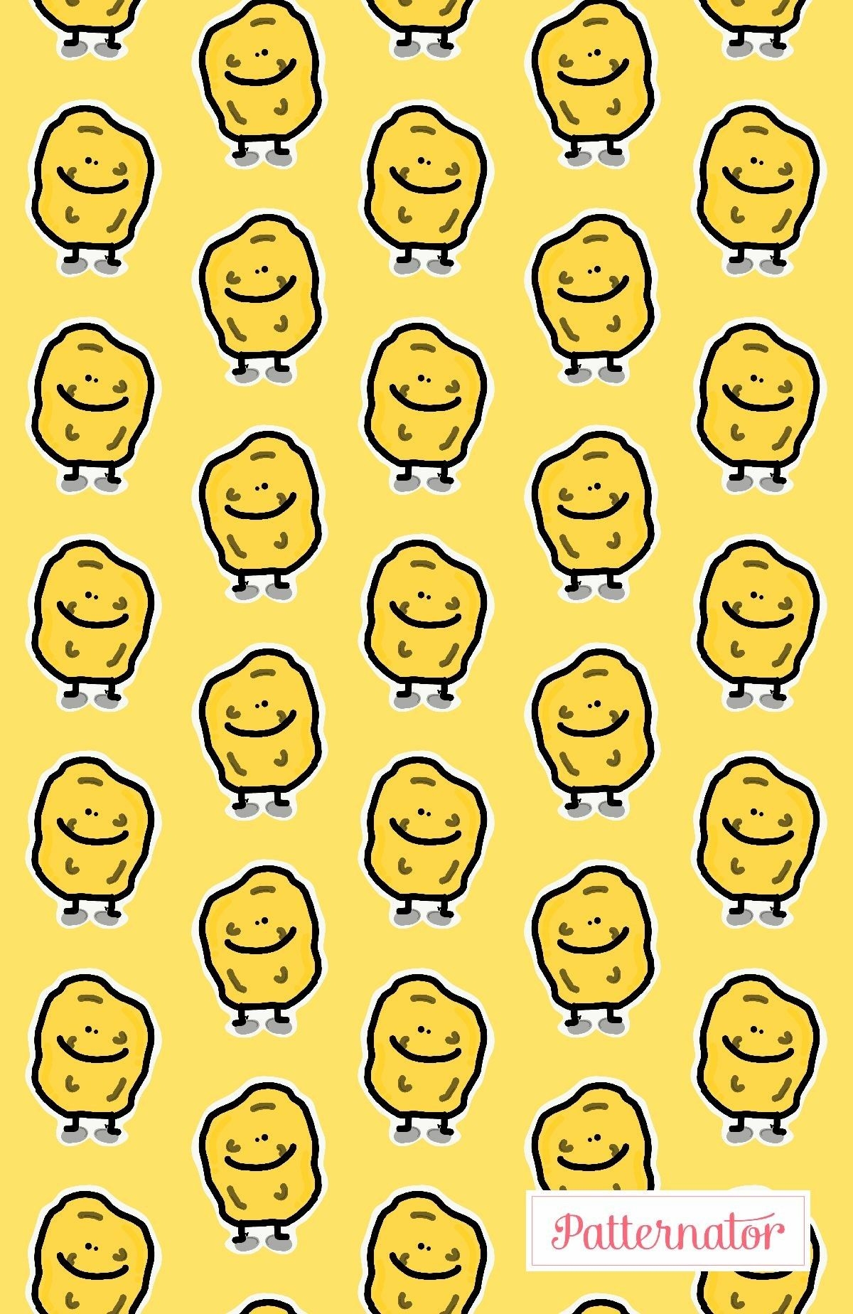 1200x1850 It is just my little friend mr. Chicken Nugget ♡. Cute chickens, Simple iphone wallpaper, Chicken nuggets, Phone